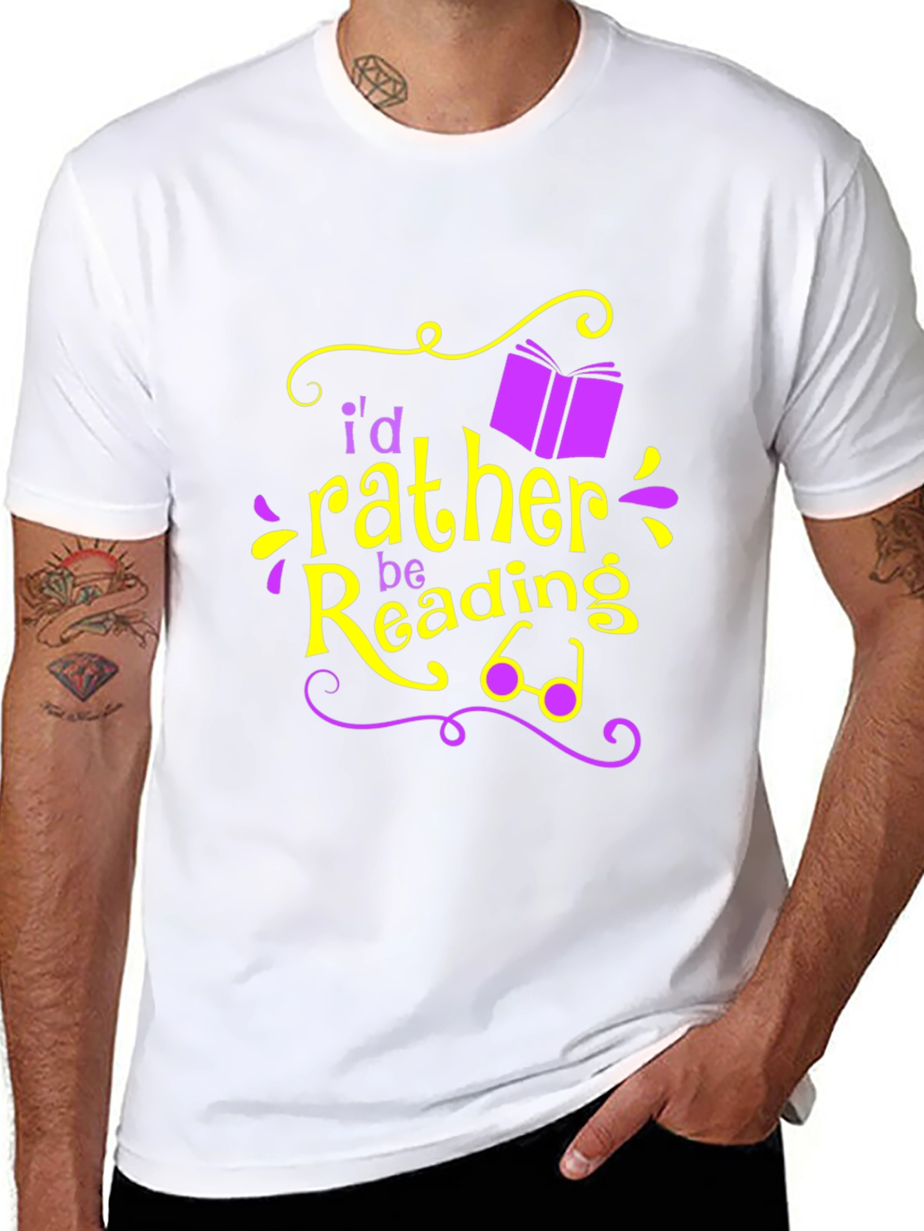 Id Rather Be Reading Graphic Tee