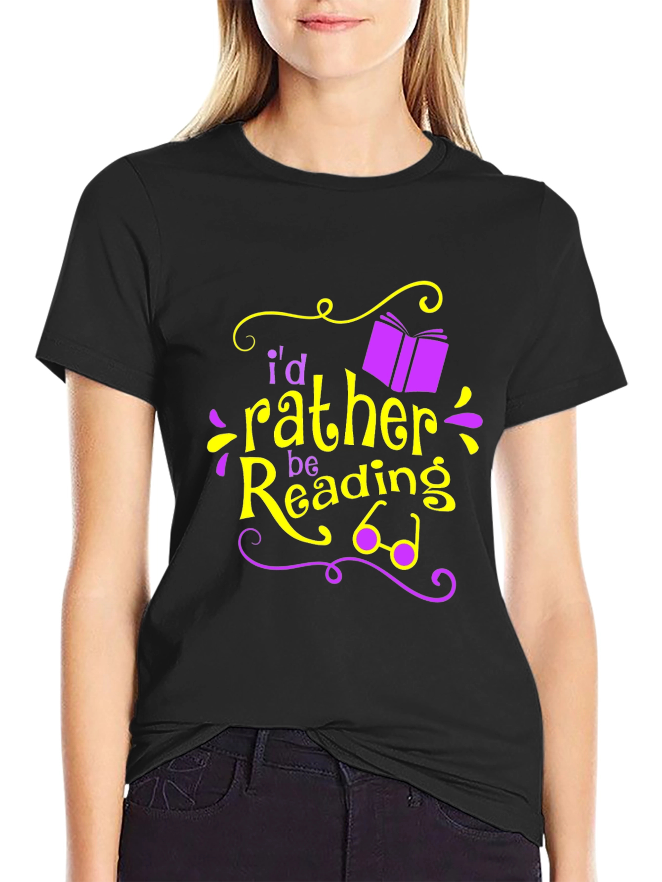 Id Rather Be Reading Graphic Tee