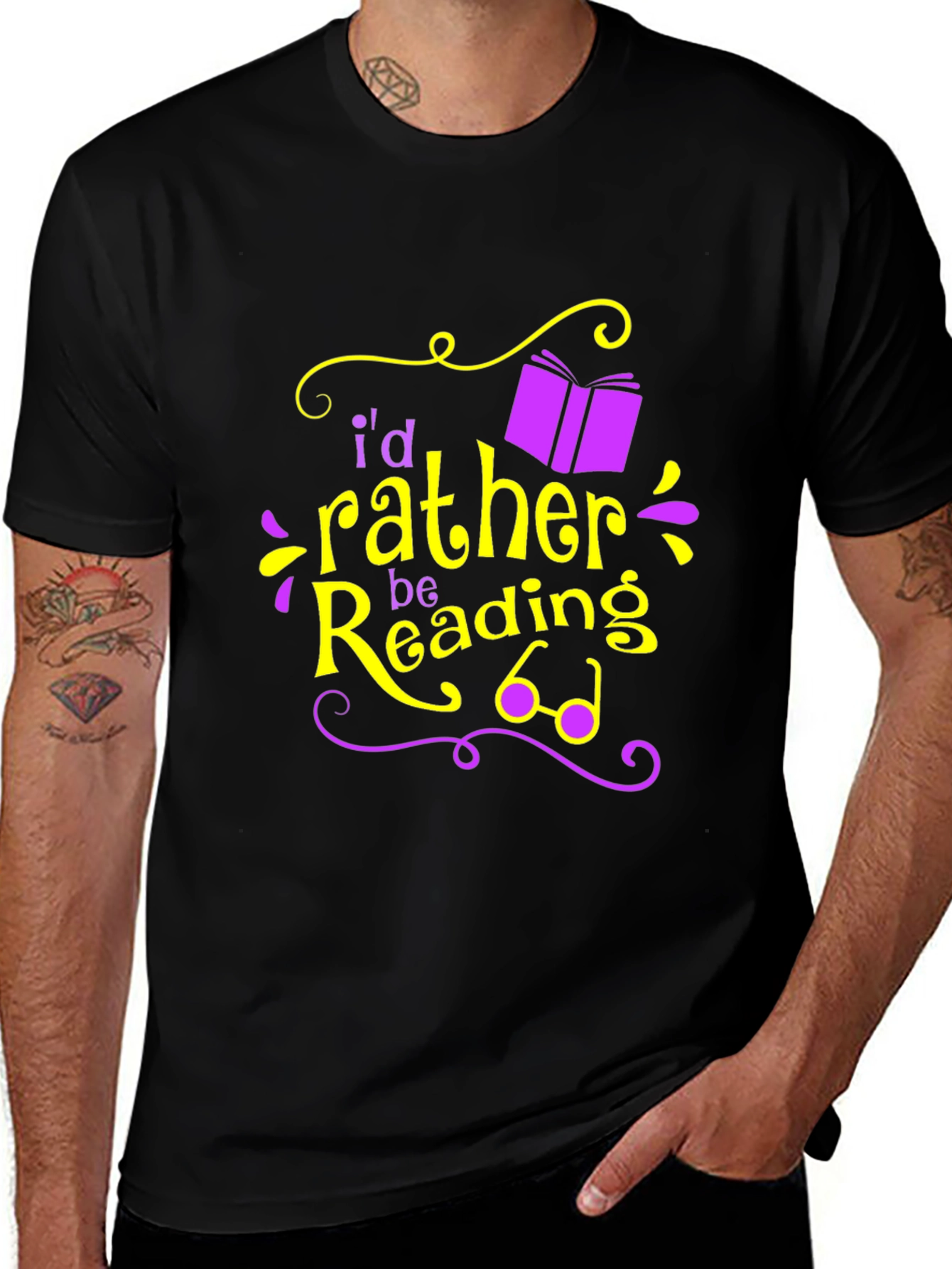 Id Rather Be Reading Graphic Tee