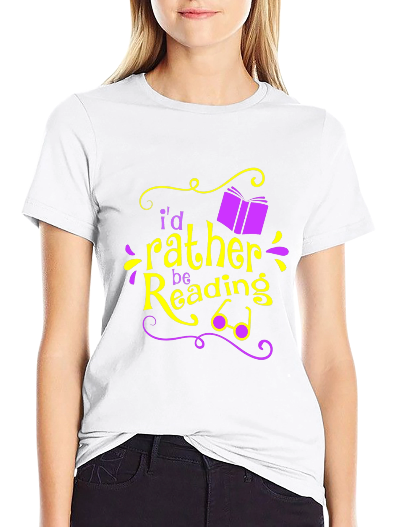 Id Rather Be Reading Graphic Tee