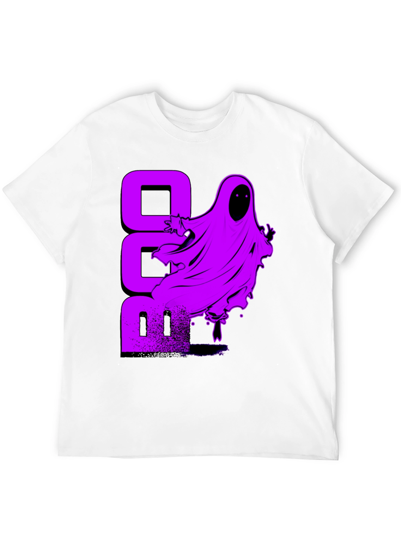Spooky Ghost T-Shirt - Halloween Boo Tee