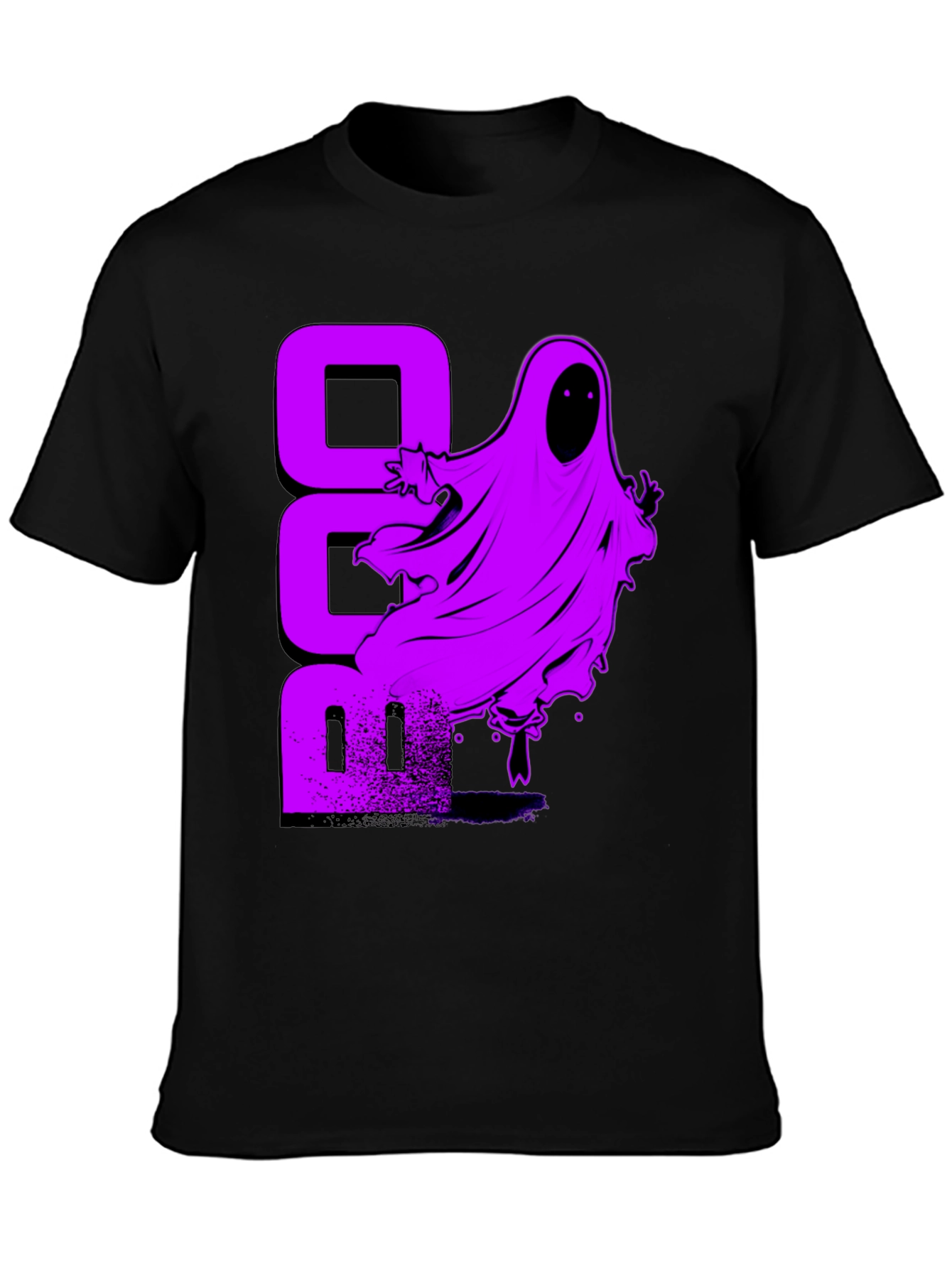 Spooky Ghost T-Shirt - Halloween Boo Tee