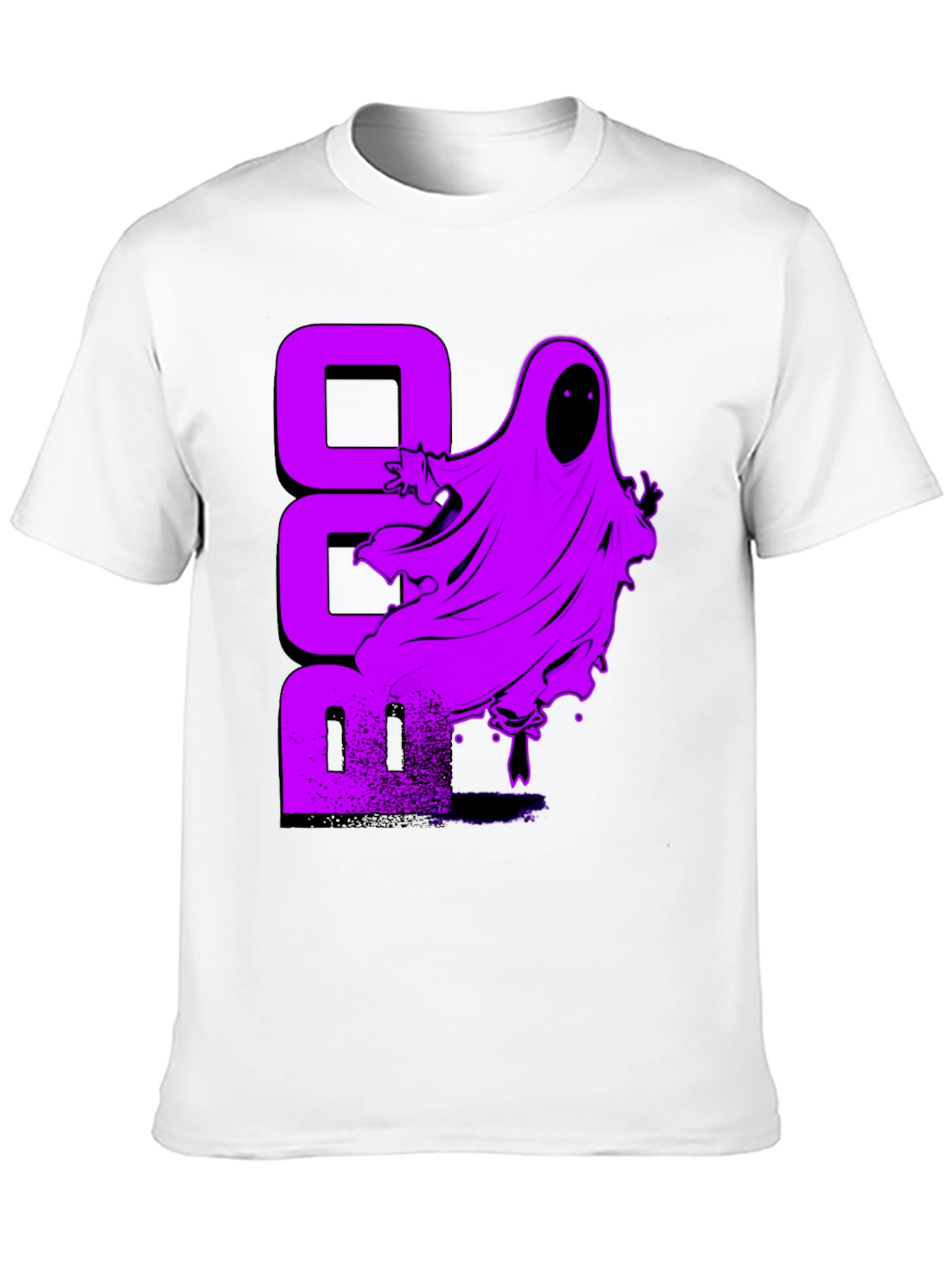 Spooky Ghost T-Shirt - Halloween Boo Tee