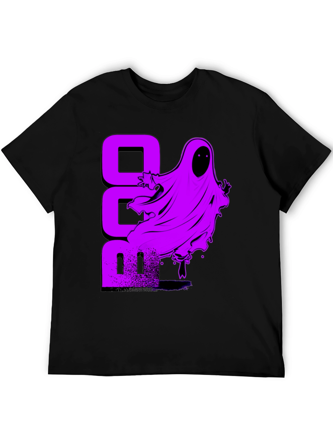 Spooky Ghost T-Shirt - Halloween Boo Tee