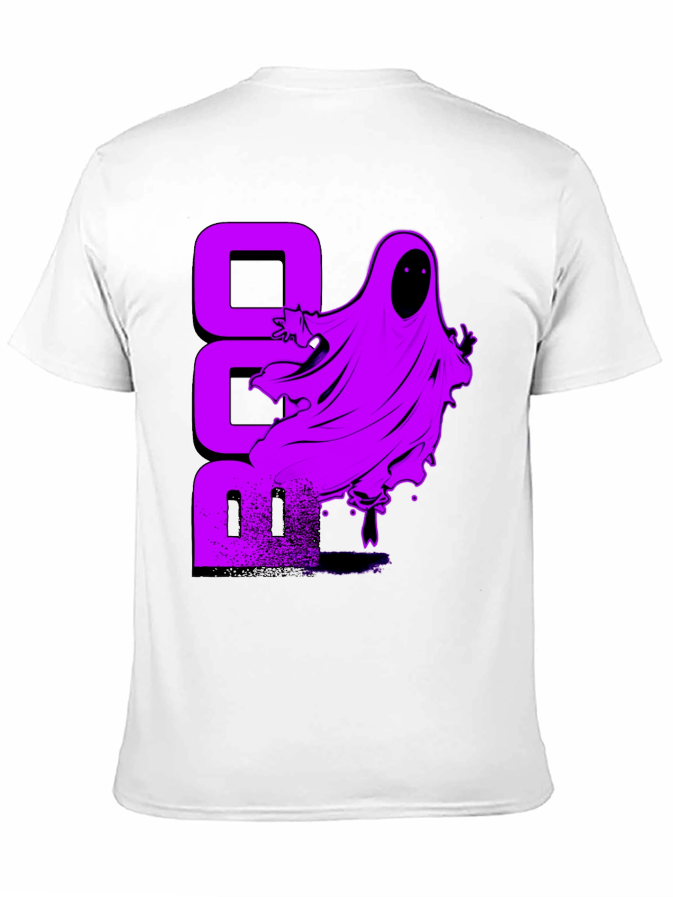 Spooky Ghost T-Shirt - Halloween Boo Tee