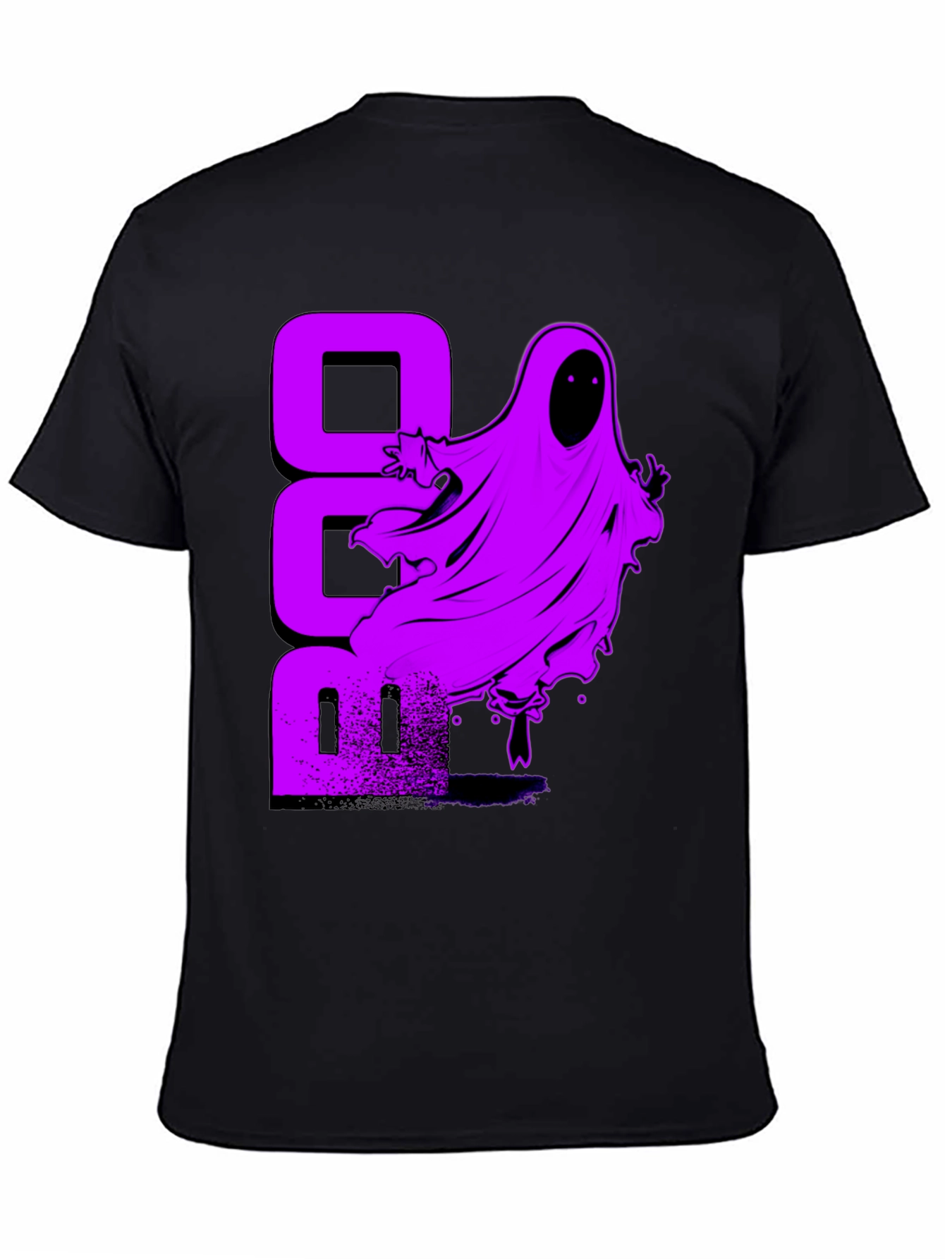 Spooky Ghost T-Shirt - Halloween Boo Tee