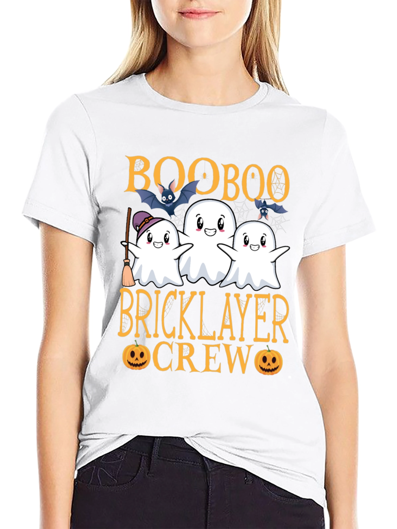 Boo Boo Bricklayer Crew Halloween T-Shirt