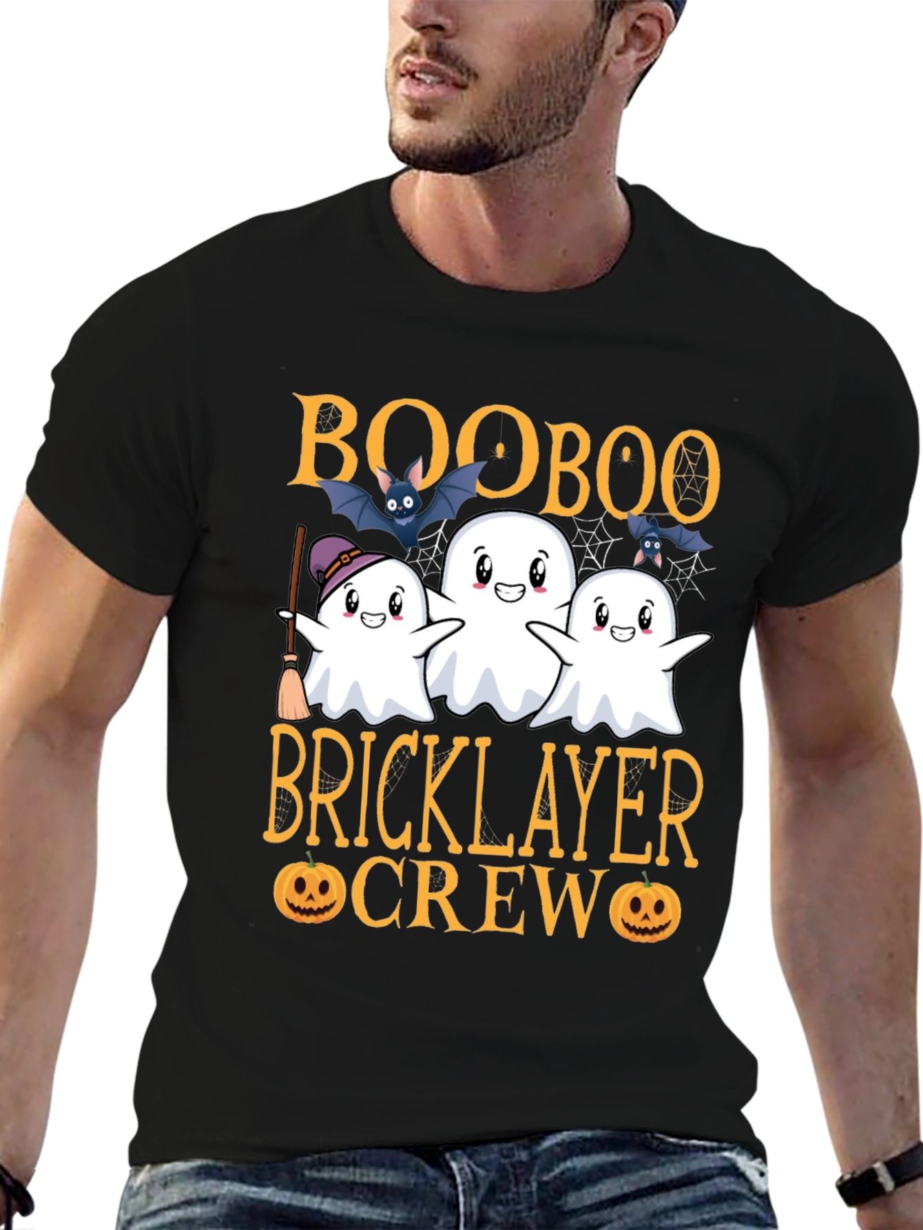 Boo Boo Bricklayer Crew Halloween T-Shirt