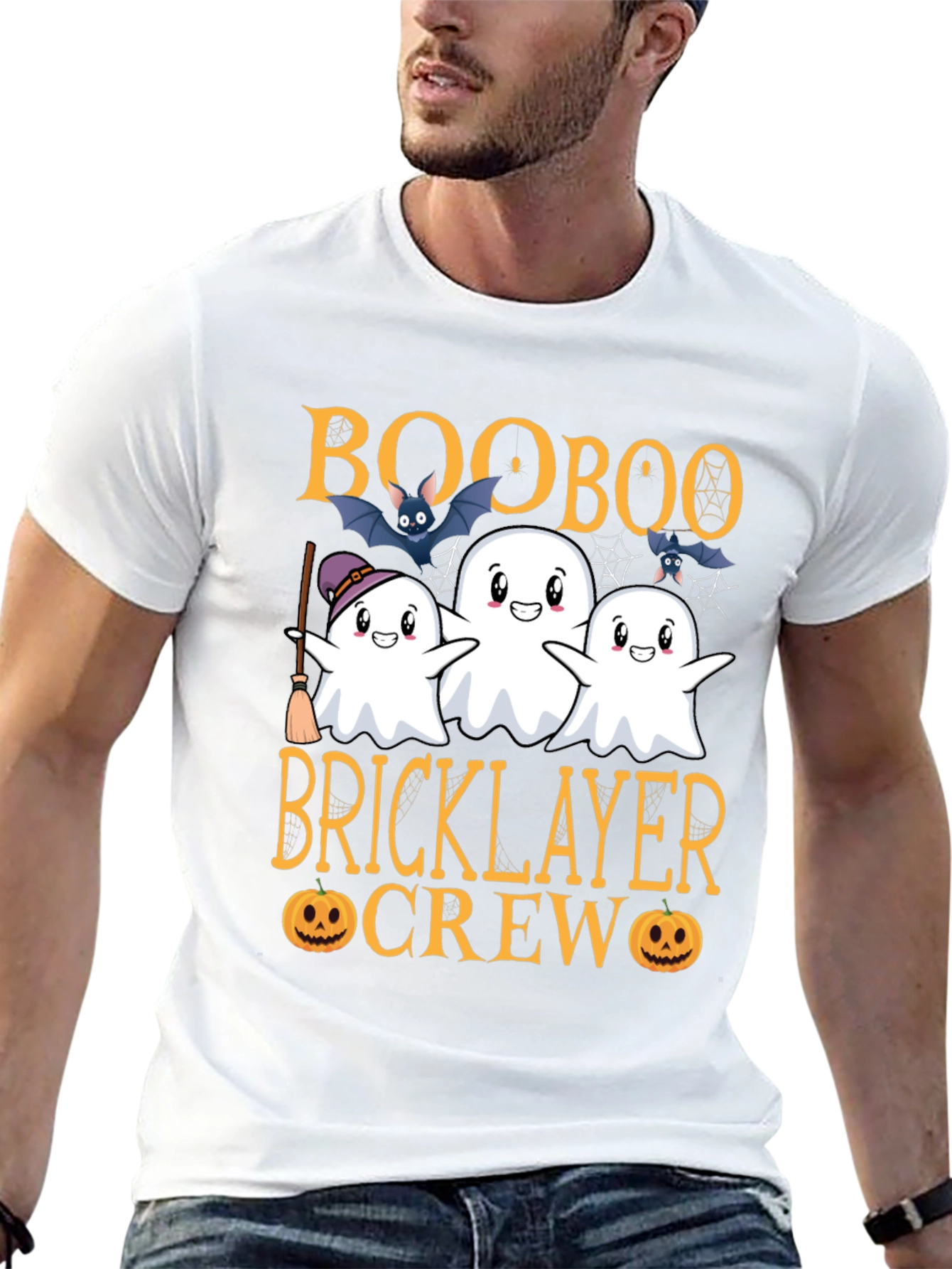 Boo Boo Bricklayer Crew Halloween T-Shirt