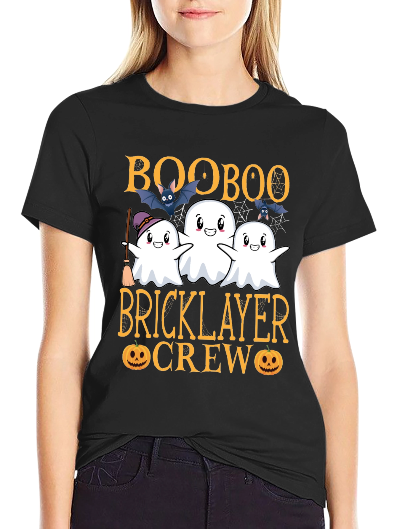 Boo Boo Bricklayer Crew Halloween T-Shirt