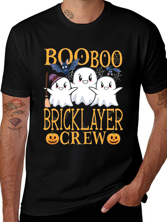 Boo Boo Bricklayer Crew Halloween T-Shirt