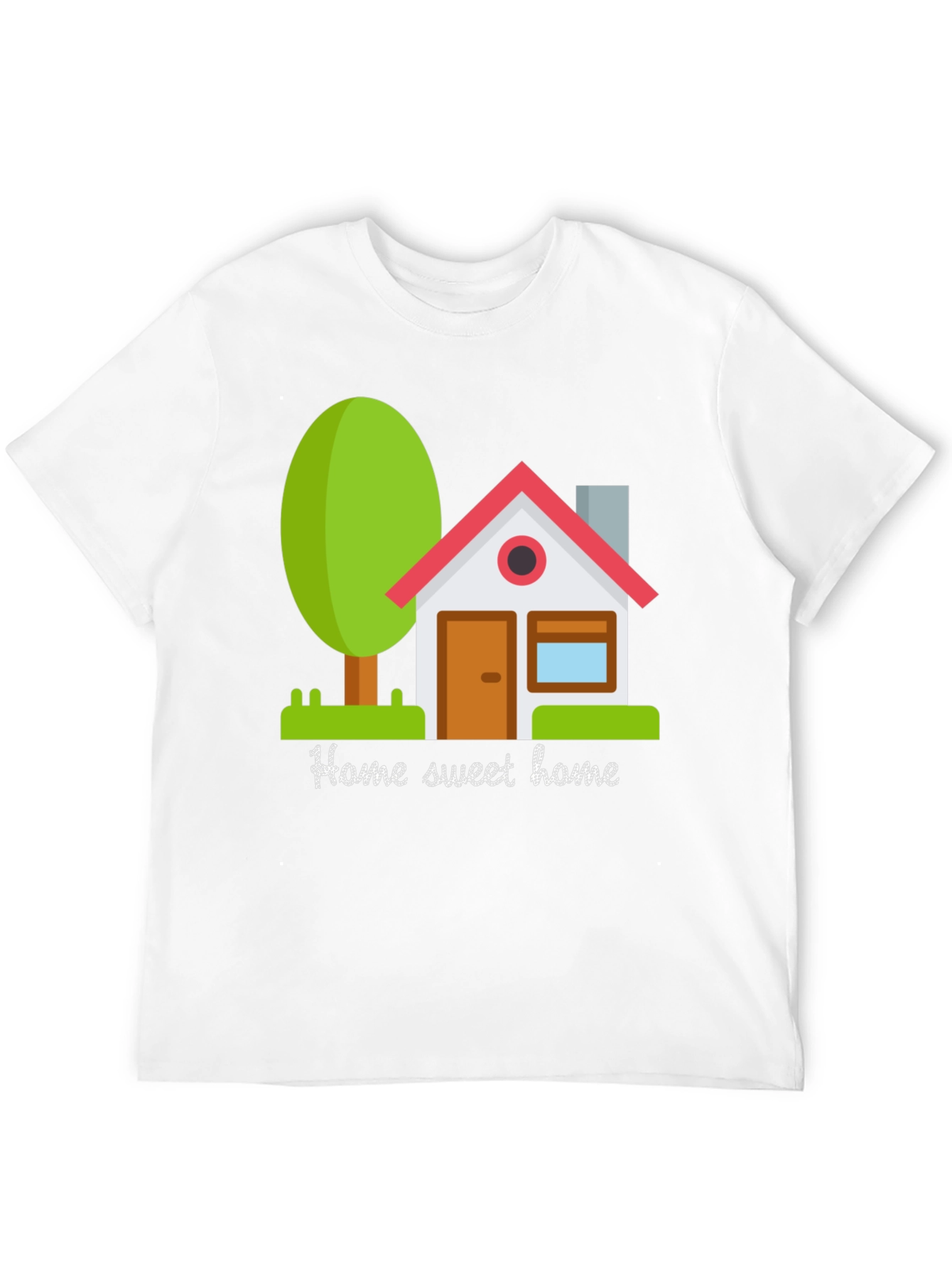 Home Sweet Home Graphic Tee - Cute House T-Shirt