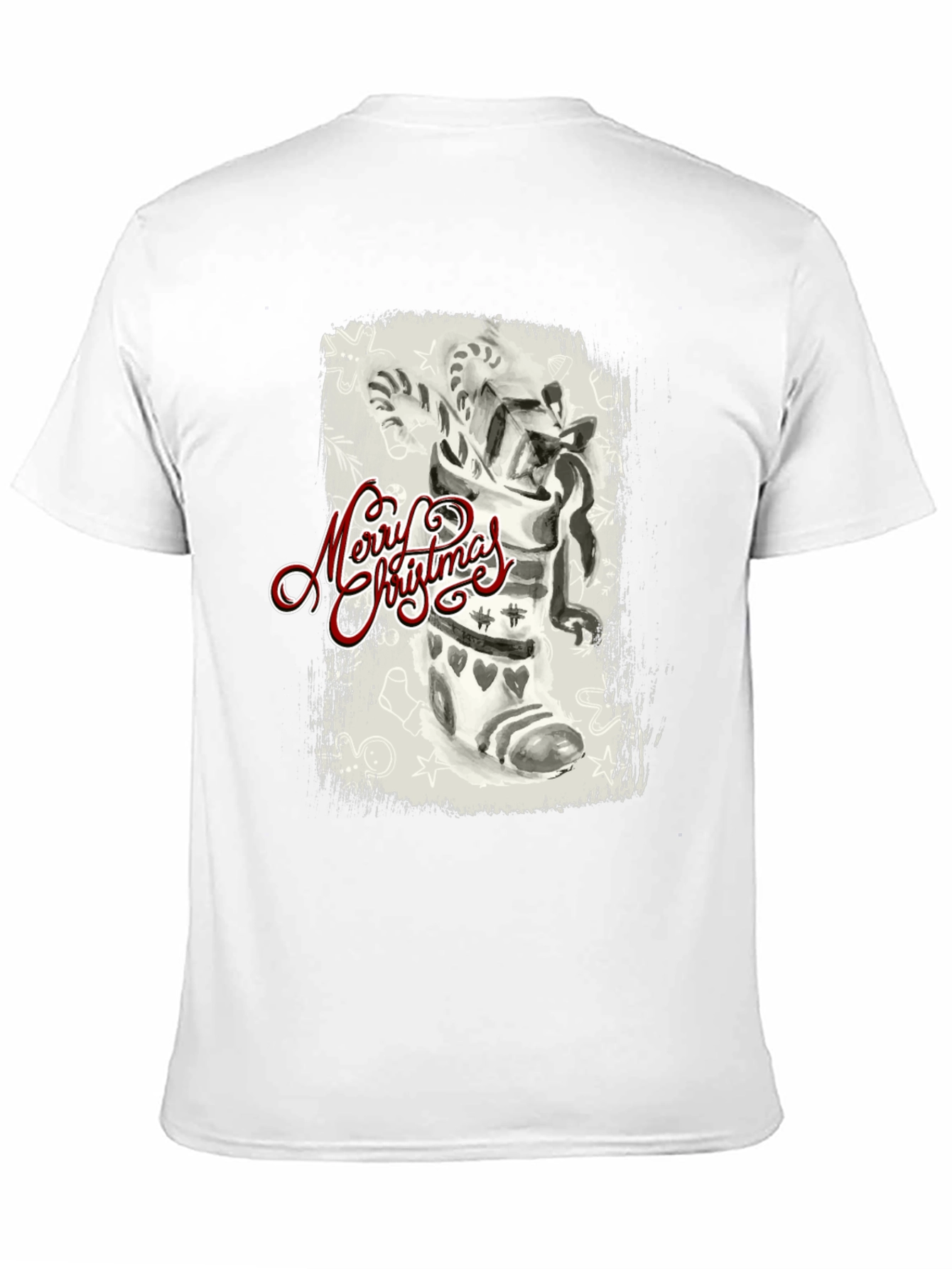 Christmas Stocking Graphic T-Shirt