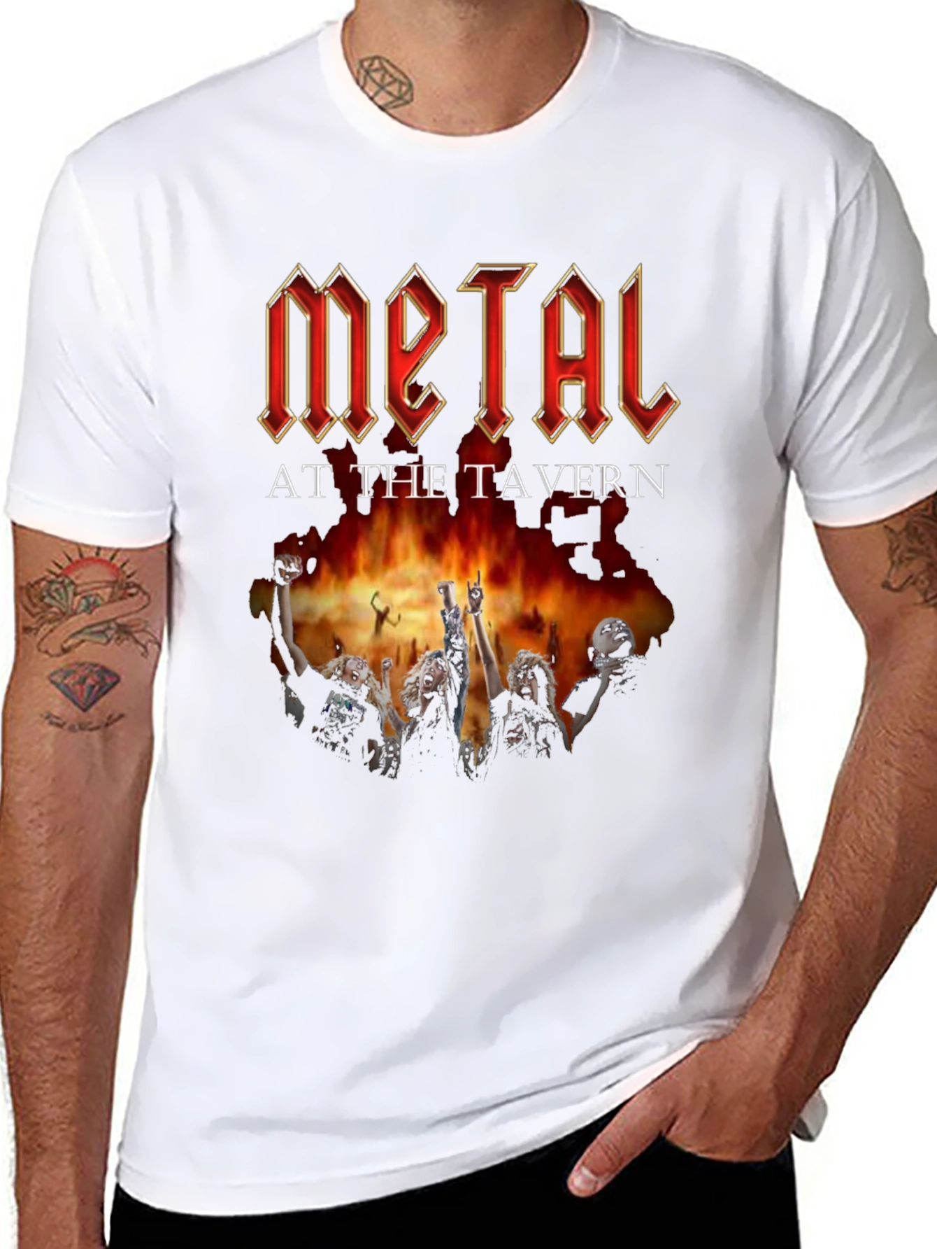 Metal at the Tavern Band T-Shirt