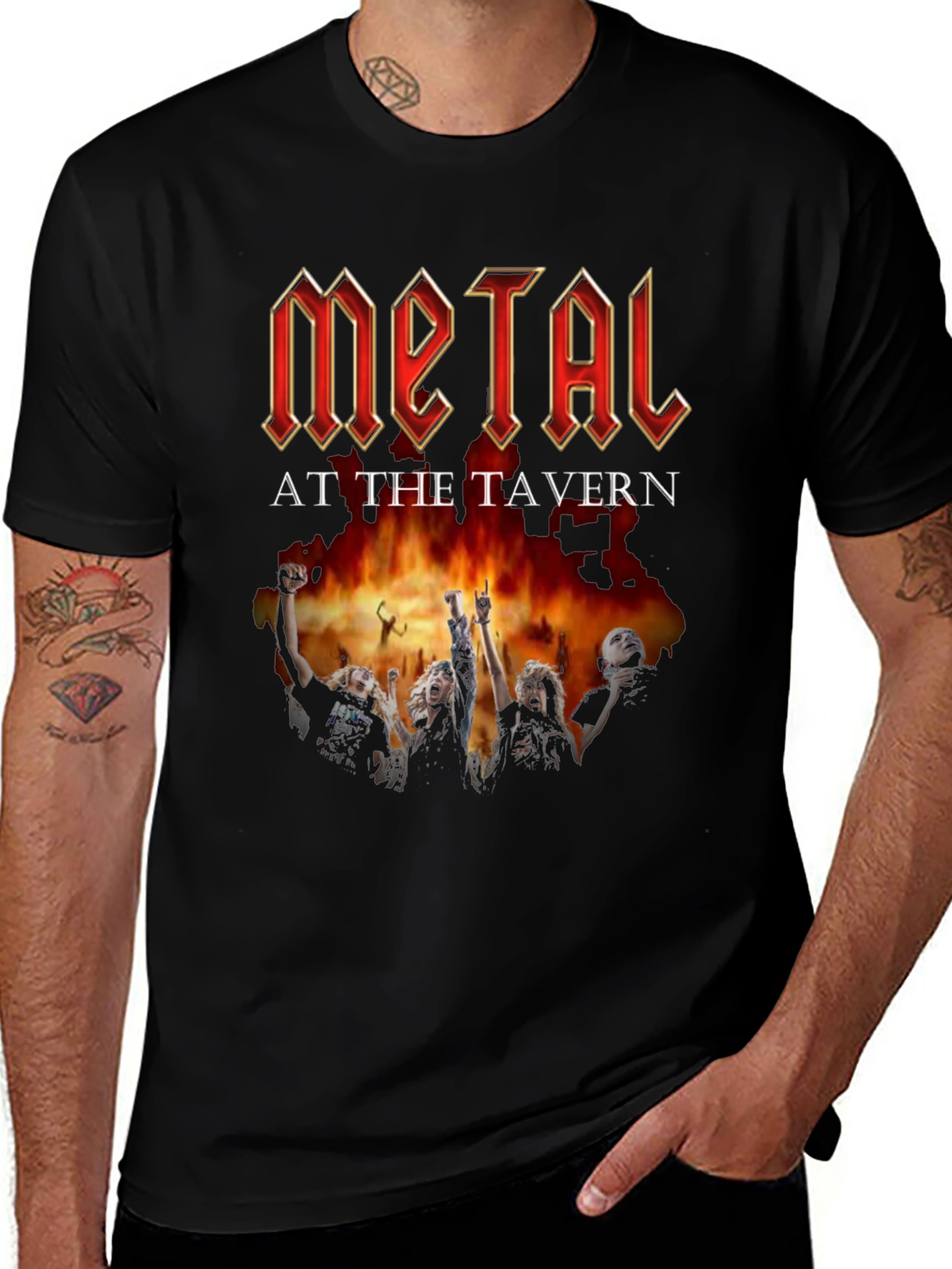 Metal at the Tavern Band T-Shirt