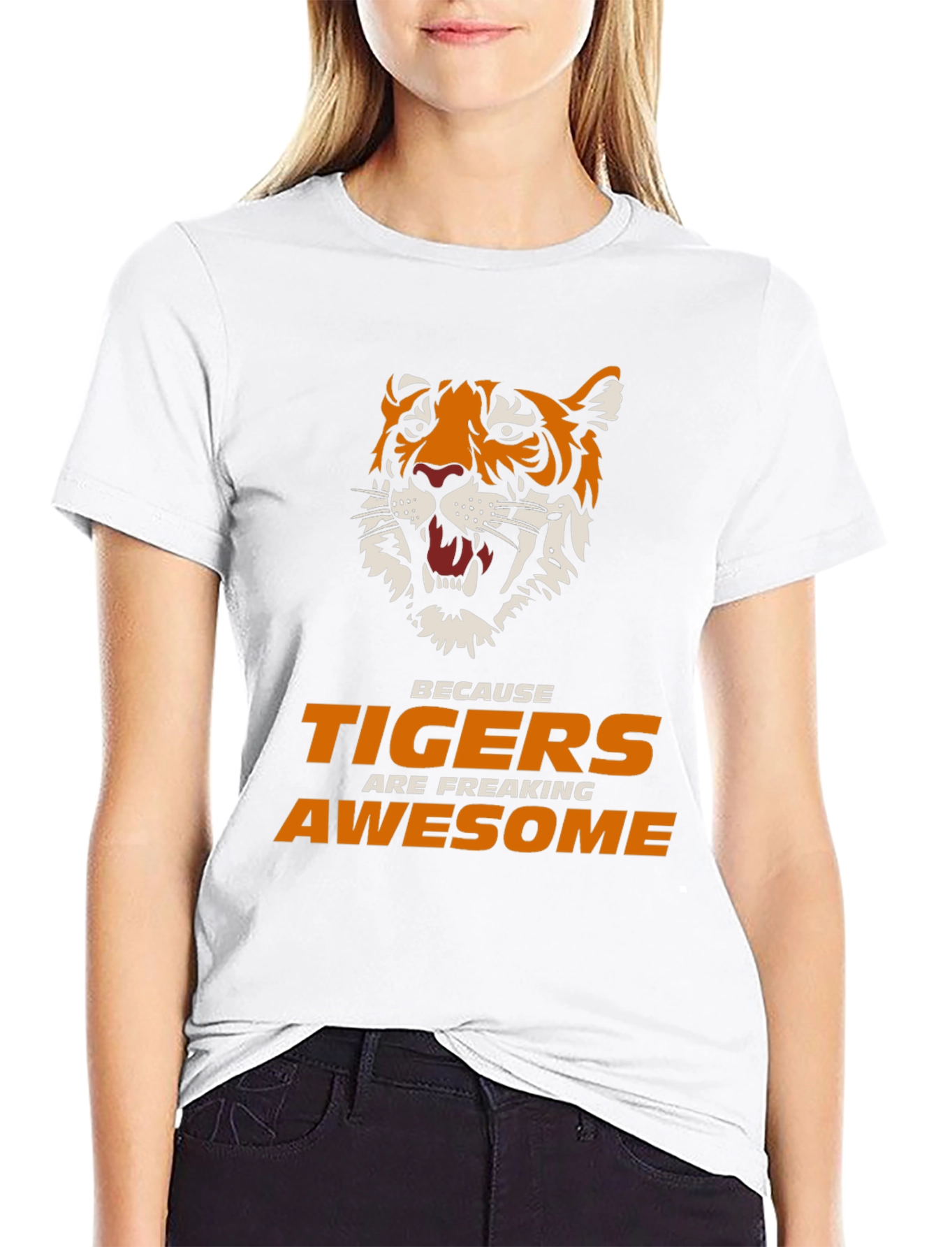 Tigers Are Awesome Graphic T-Shirt