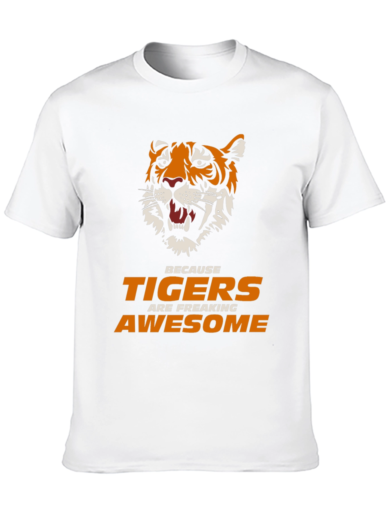 Tigers Are Awesome Graphic T-Shirt