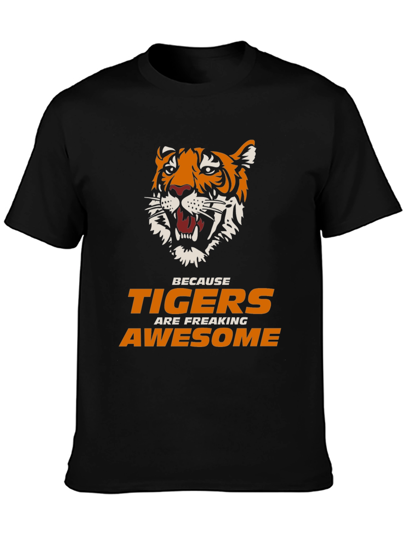 Tigers Are Awesome Graphic T-Shirt