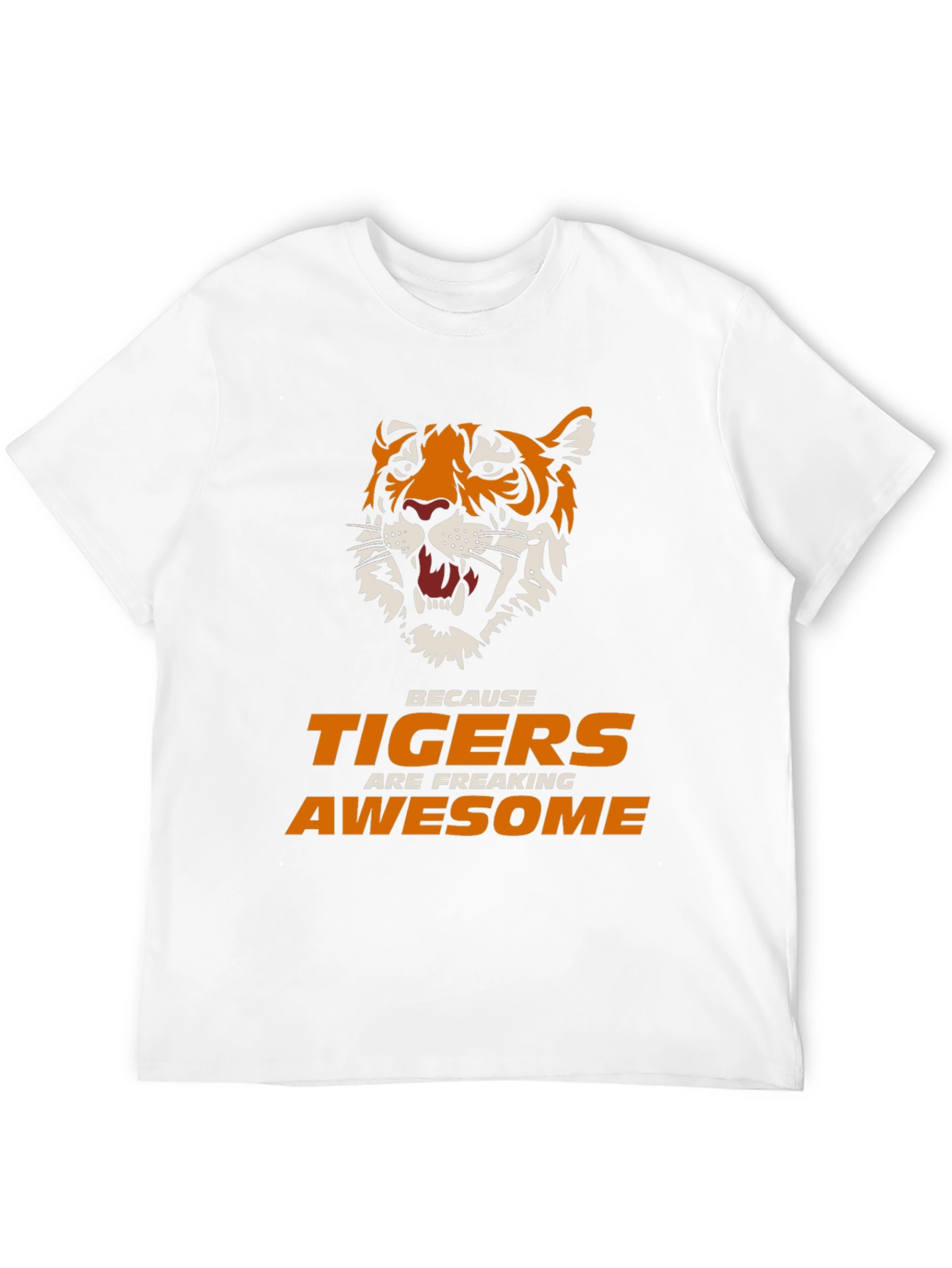 Tigers Are Awesome Graphic T-Shirt