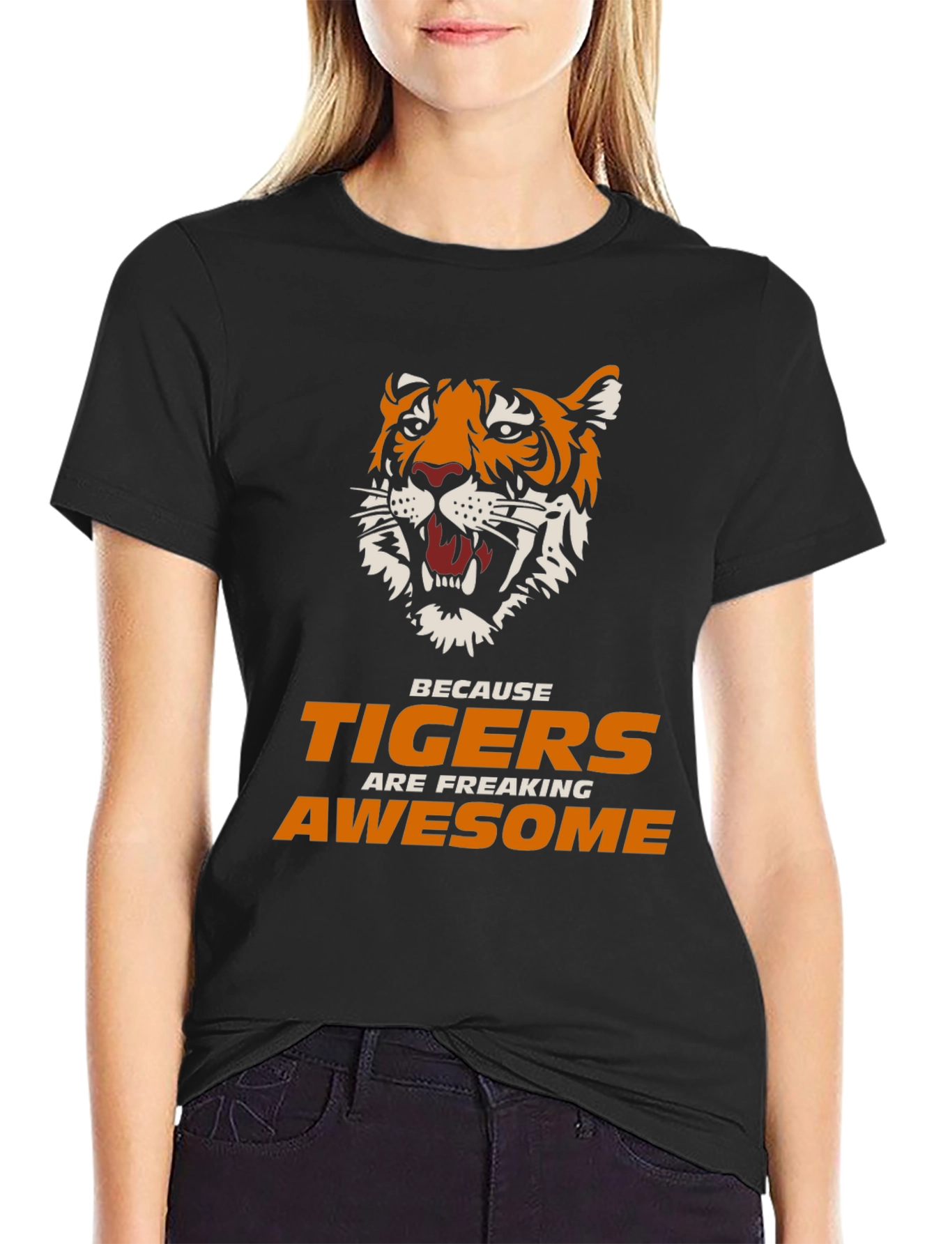 Tigers Are Awesome Graphic T-Shirt
