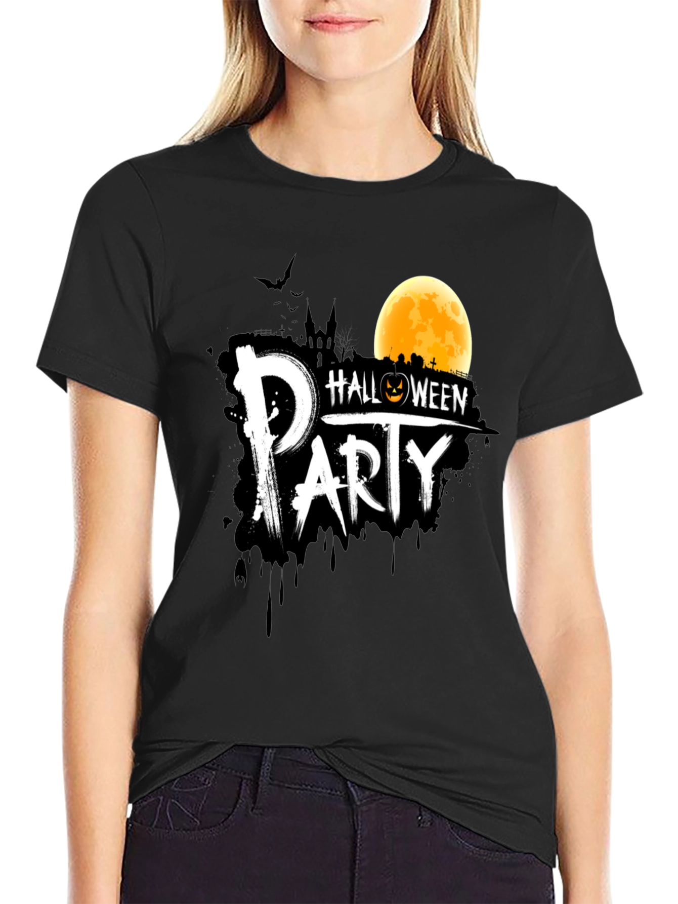 Halloween Party T-Shirt - Spooky Season Apparel