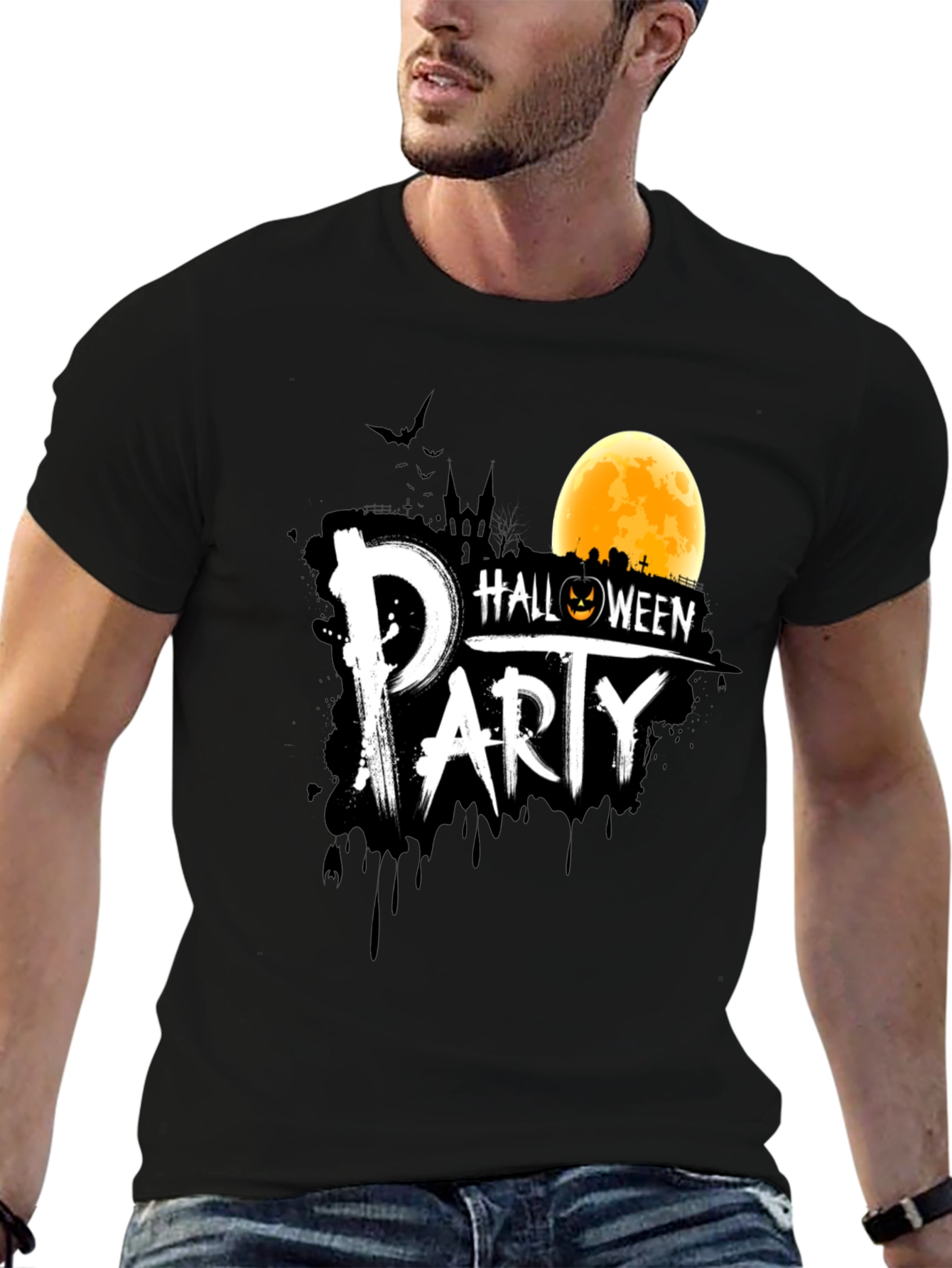 Halloween Party T-Shirt - Spooky Season Apparel
