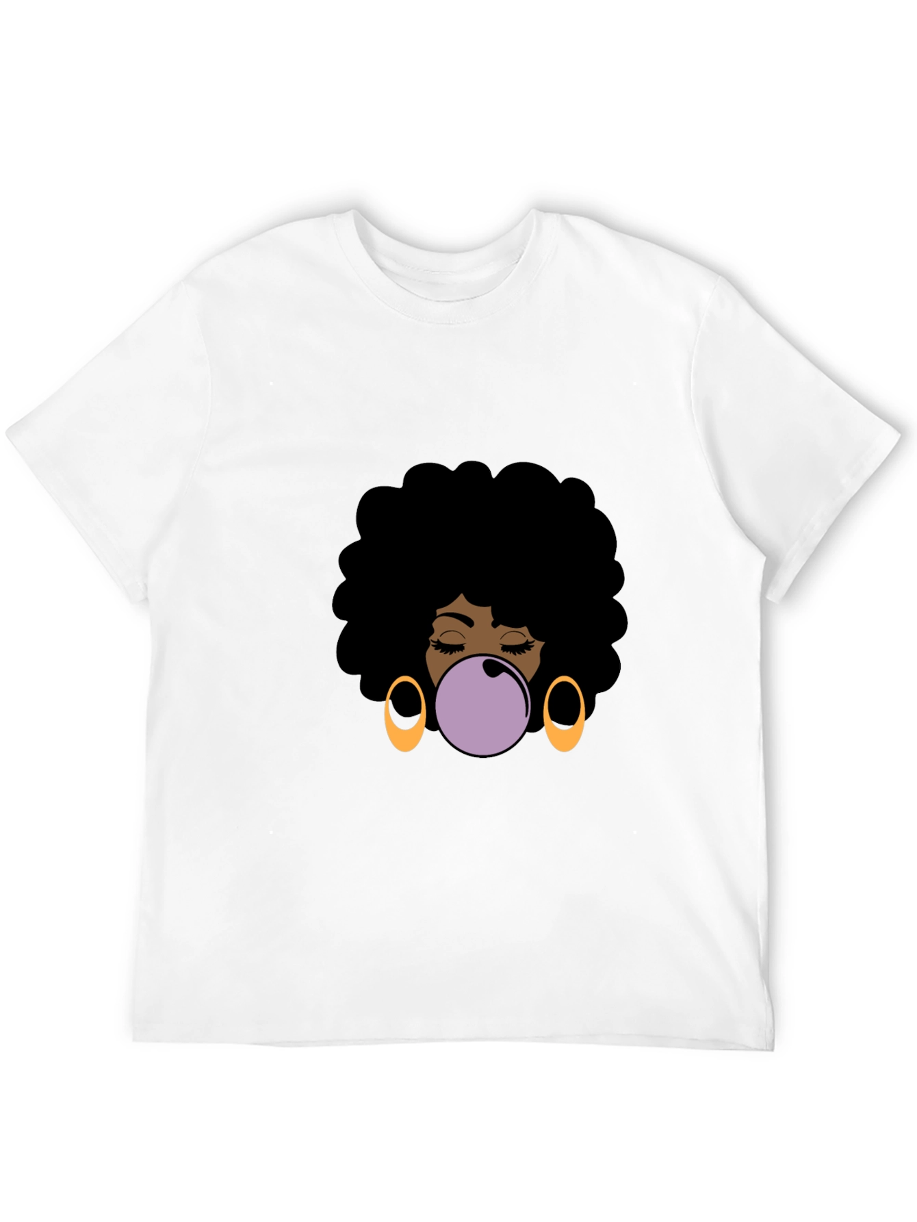 Afro Bubble Gum Pop Art T-Shirt