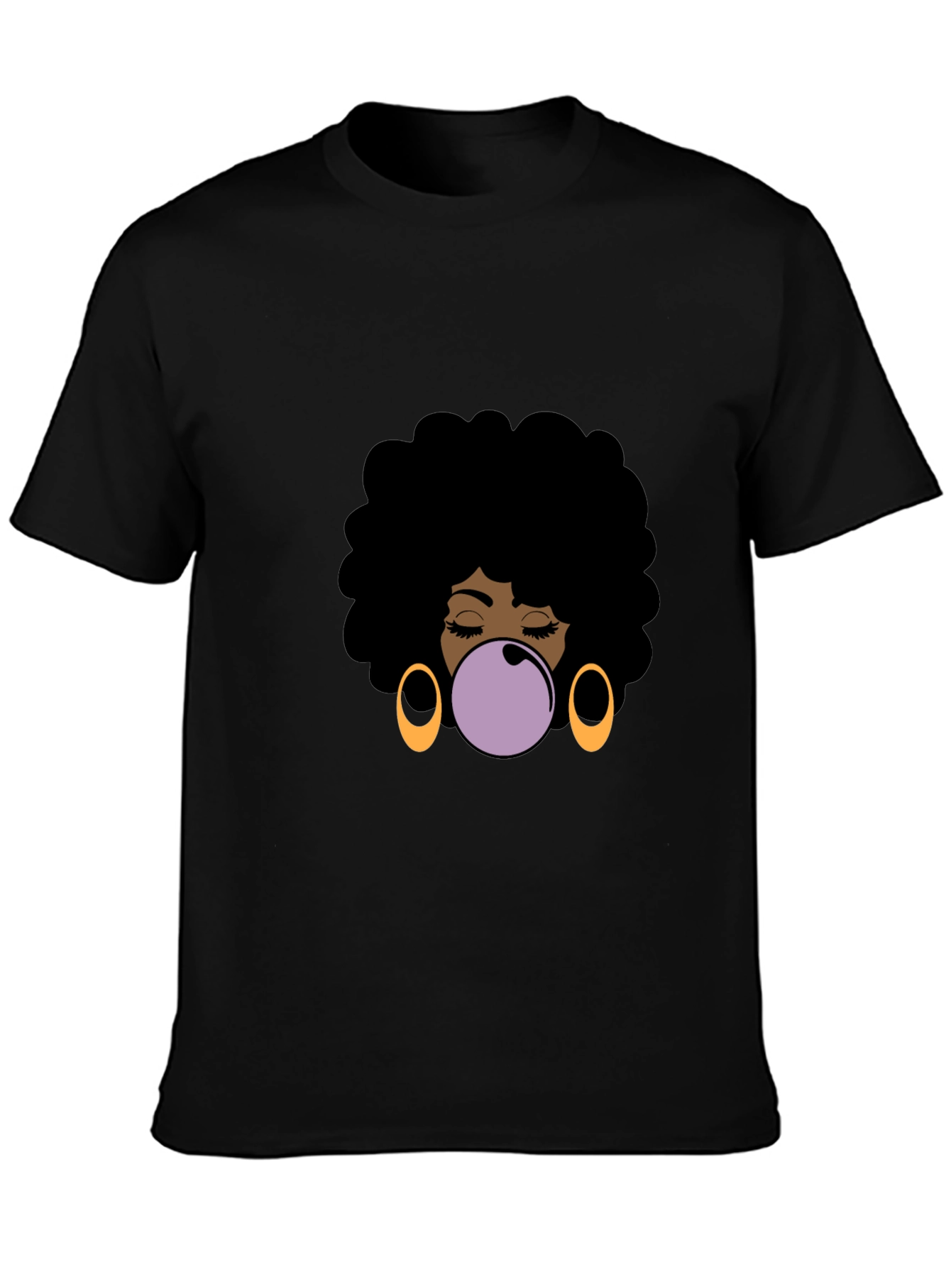 Afro Bubble Gum Pop Art T-Shirt