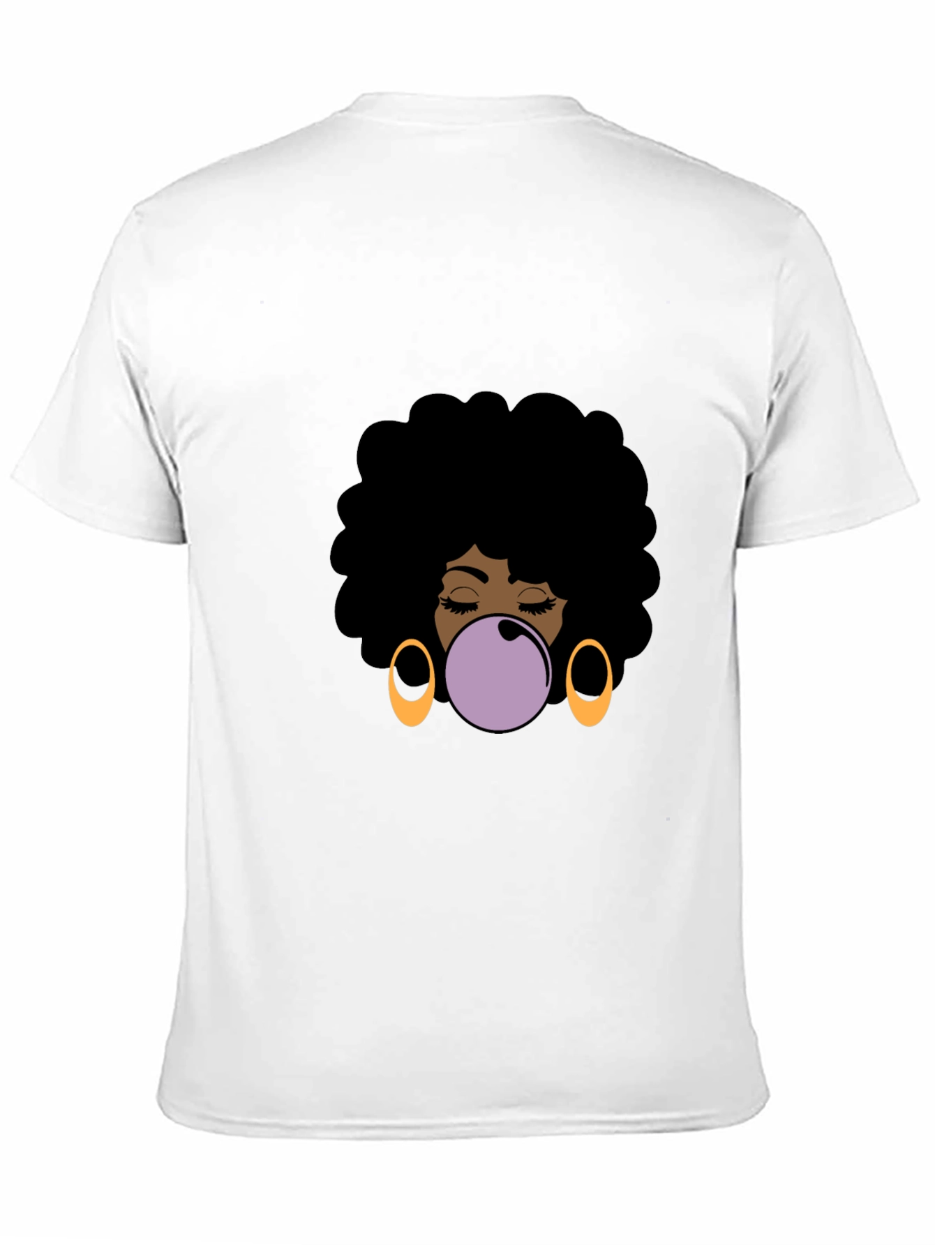Afro Bubble Gum Pop Art T-Shirt