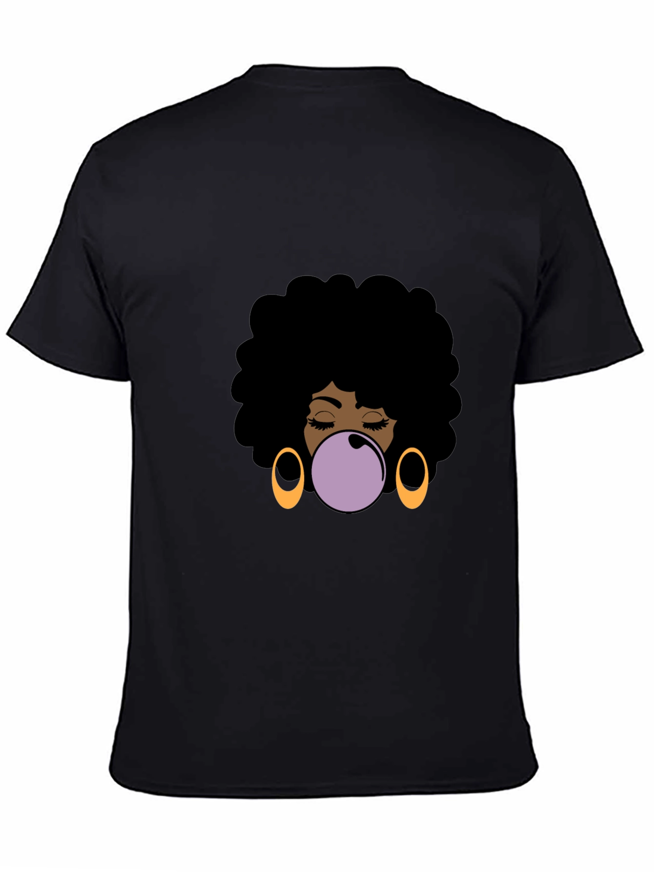 Afro Bubble Gum Pop Art T-Shirt