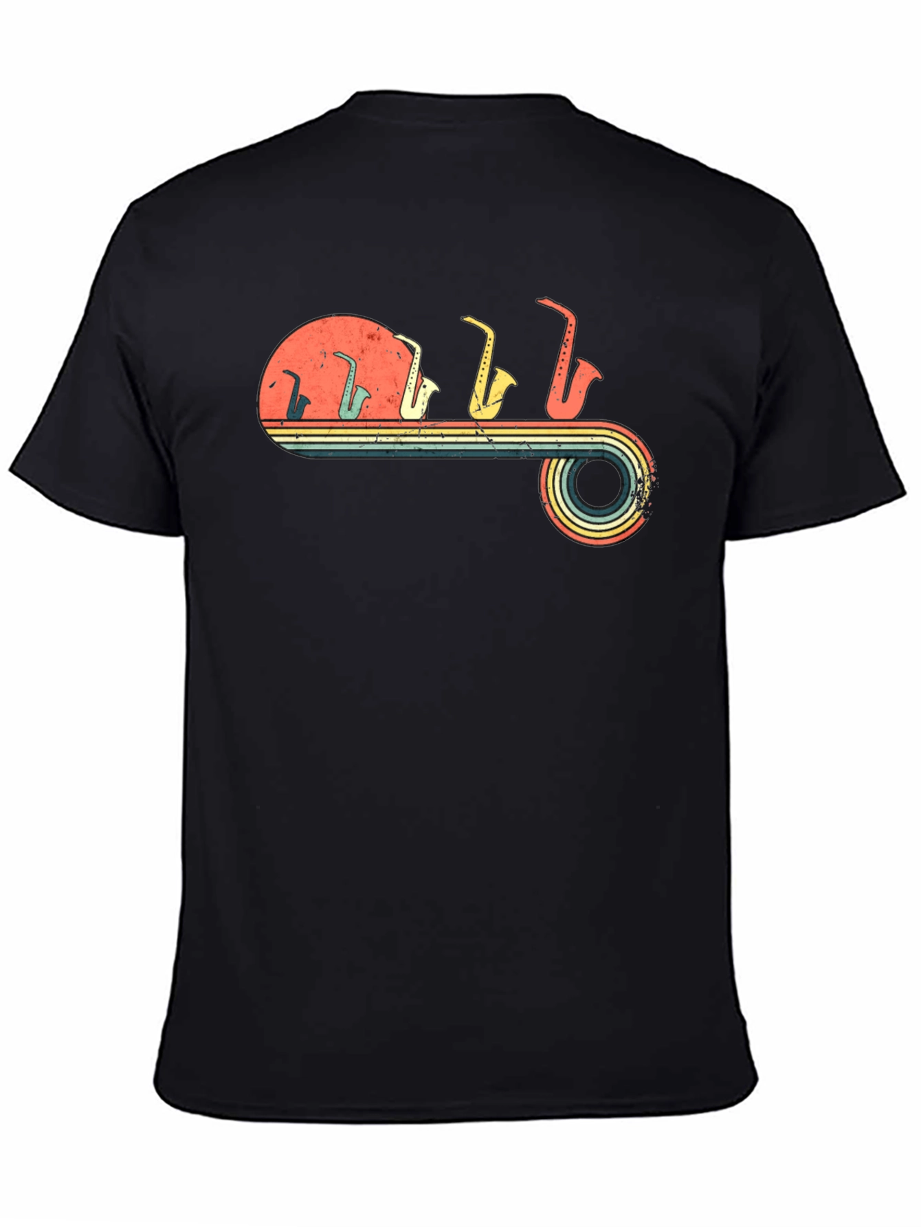 Retro Saxophone T-Shirt