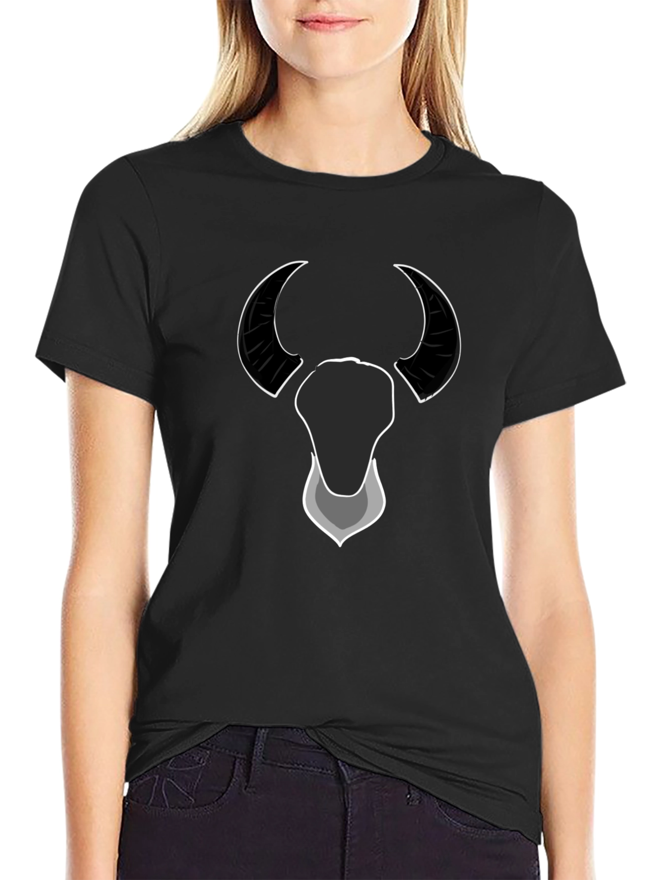 Black Bull Graphic Tee - Bold Statement