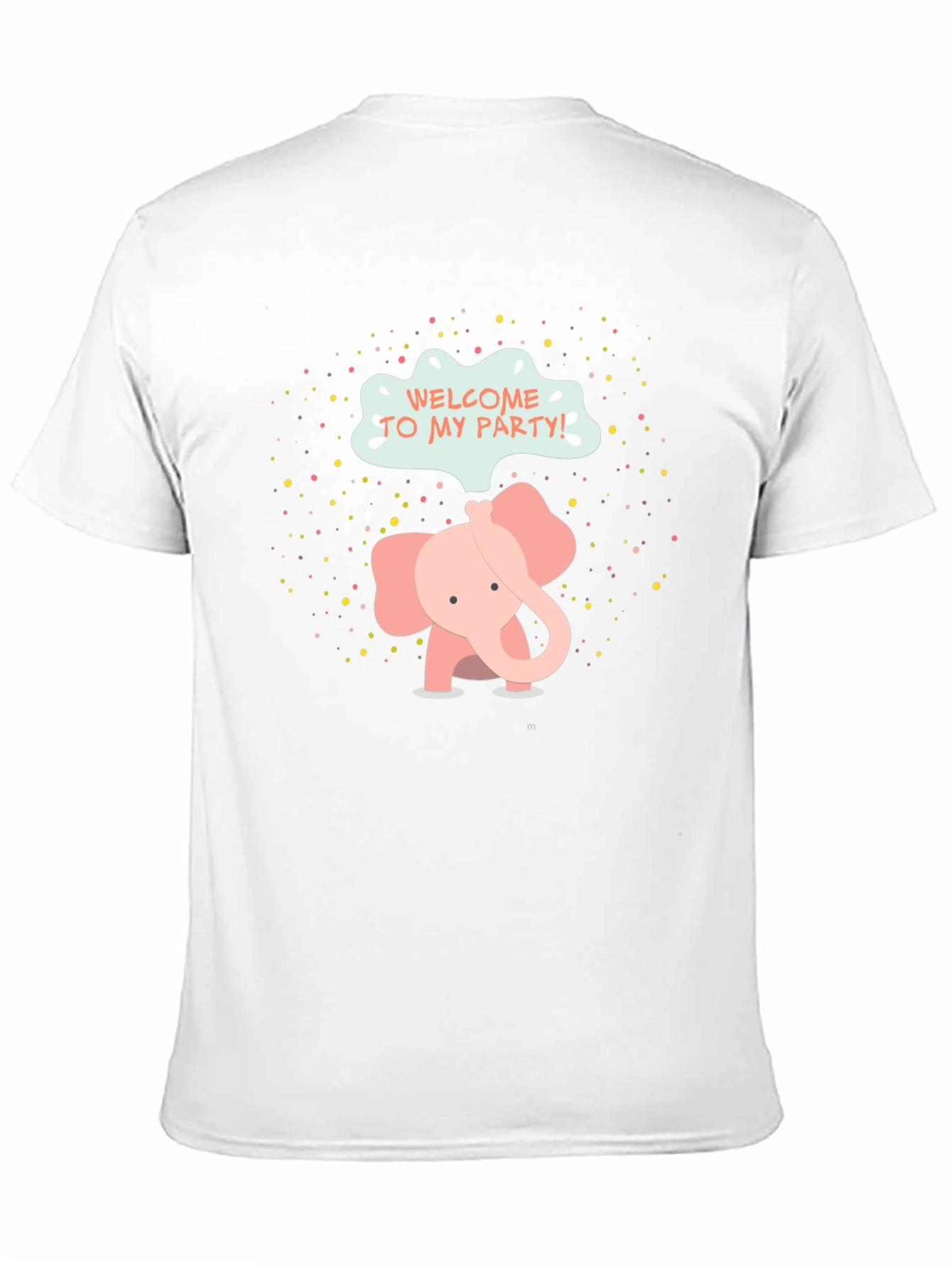 Cute Elephant Party T-Shirt - Welcome To My Party