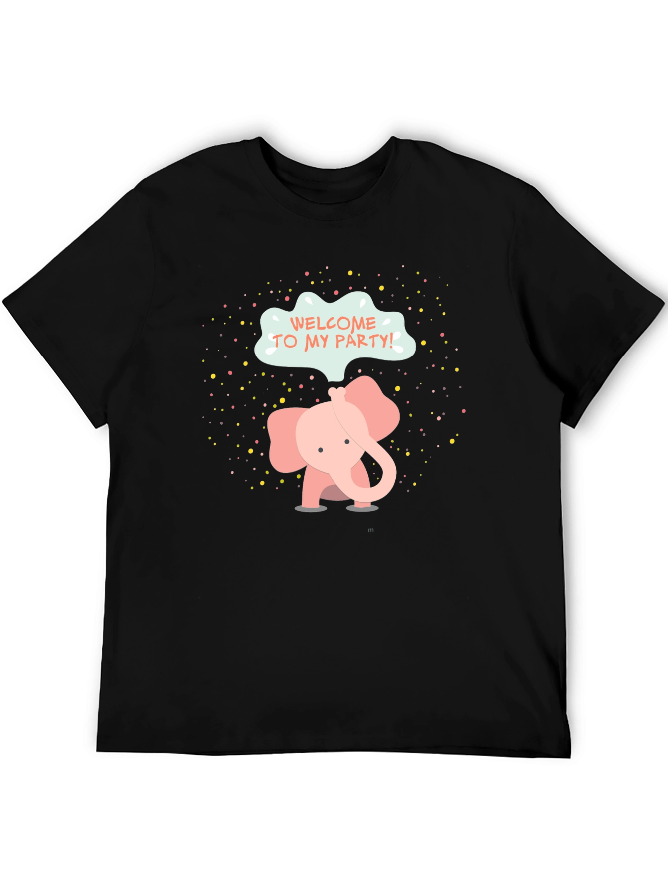 Cute Elephant Party T-Shirt - Welcome To My Party
