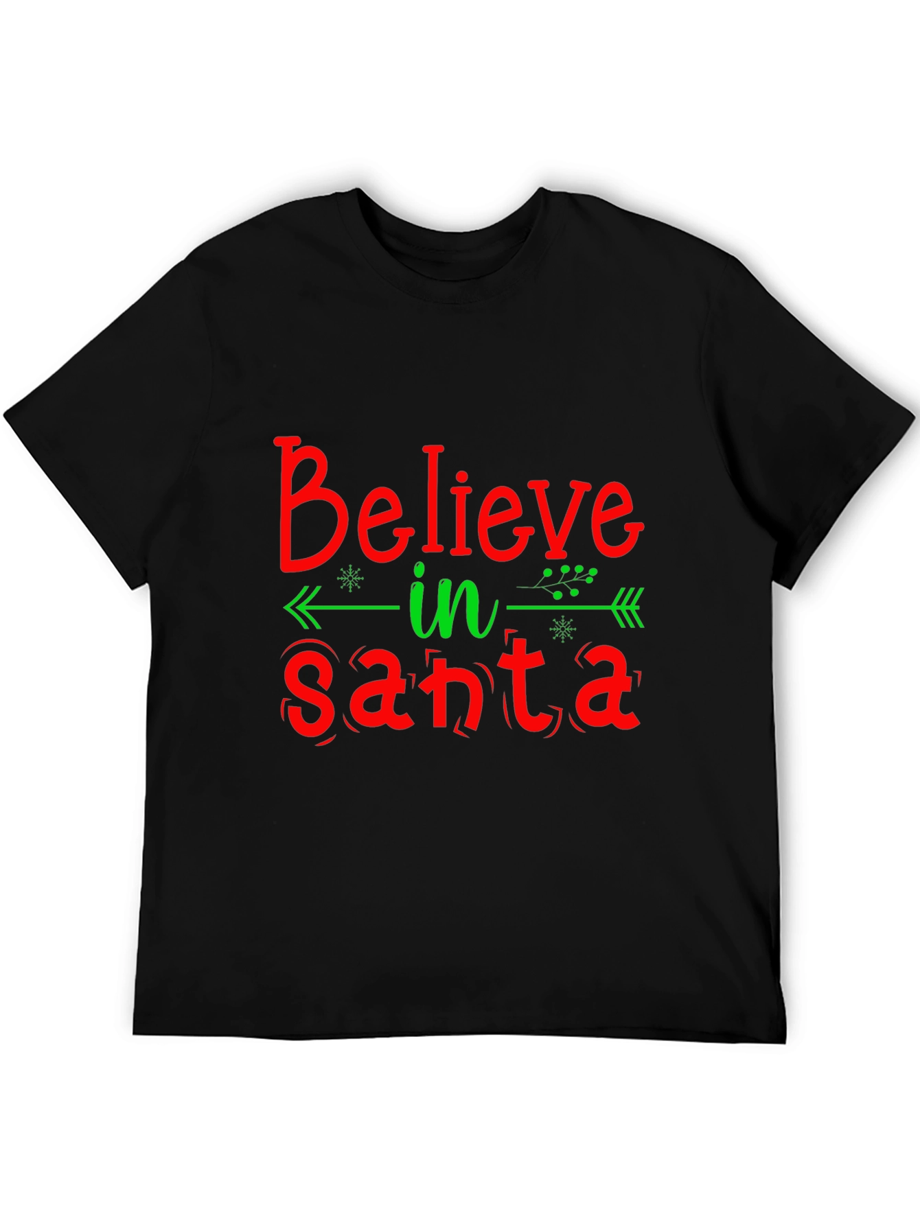 Believe in Santa Christmas Tee