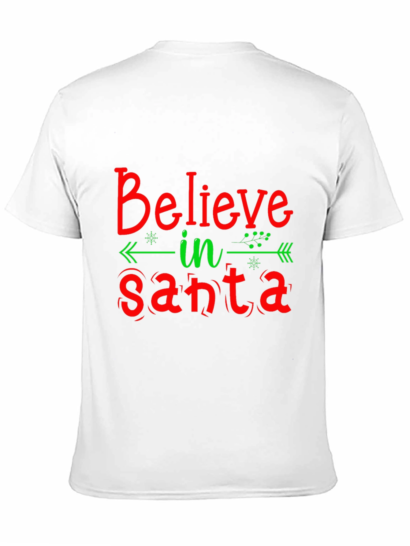 Believe in Santa Christmas Tee