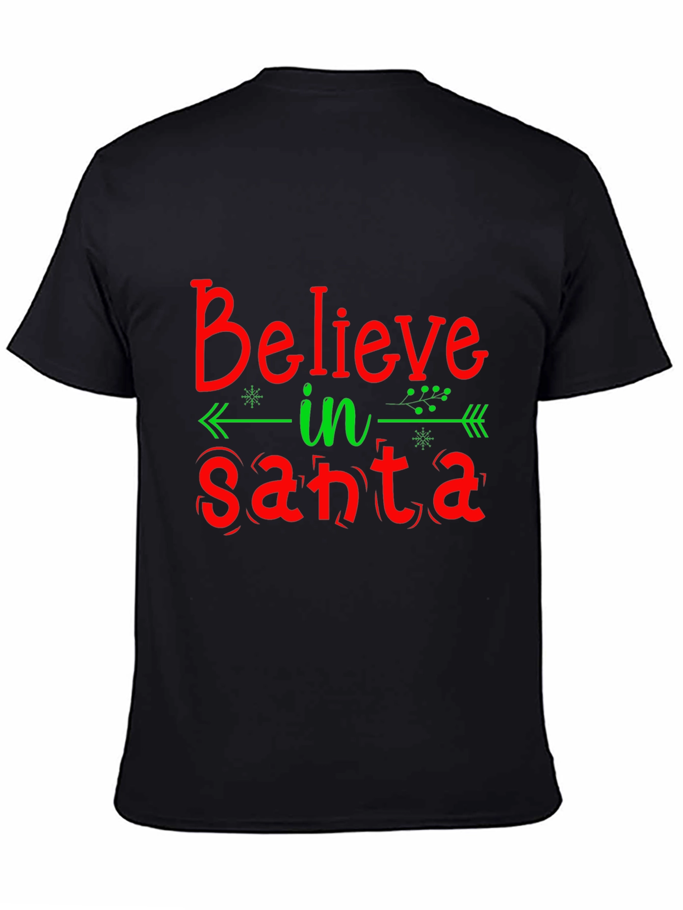 Believe in Santa Christmas Tee