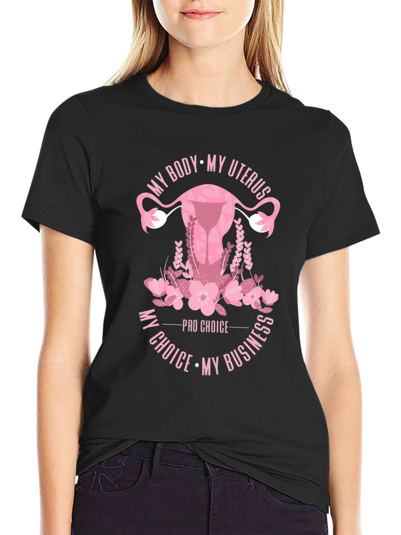 My Body My Uterus Pro Choice T-Shirt