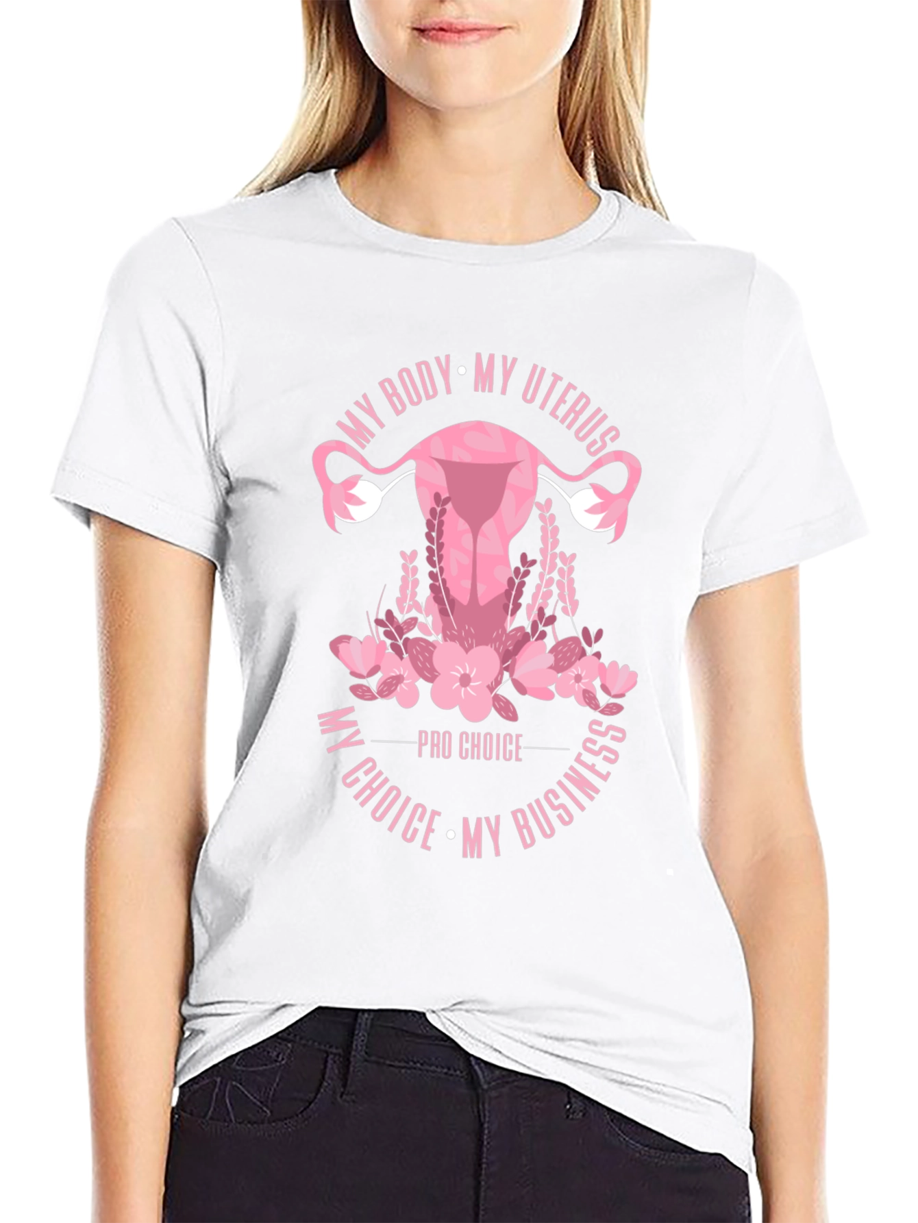 My Body My Uterus Pro Choice T-Shirt
