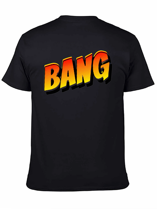 BANG Comic Book Style Graphic T-Shirt