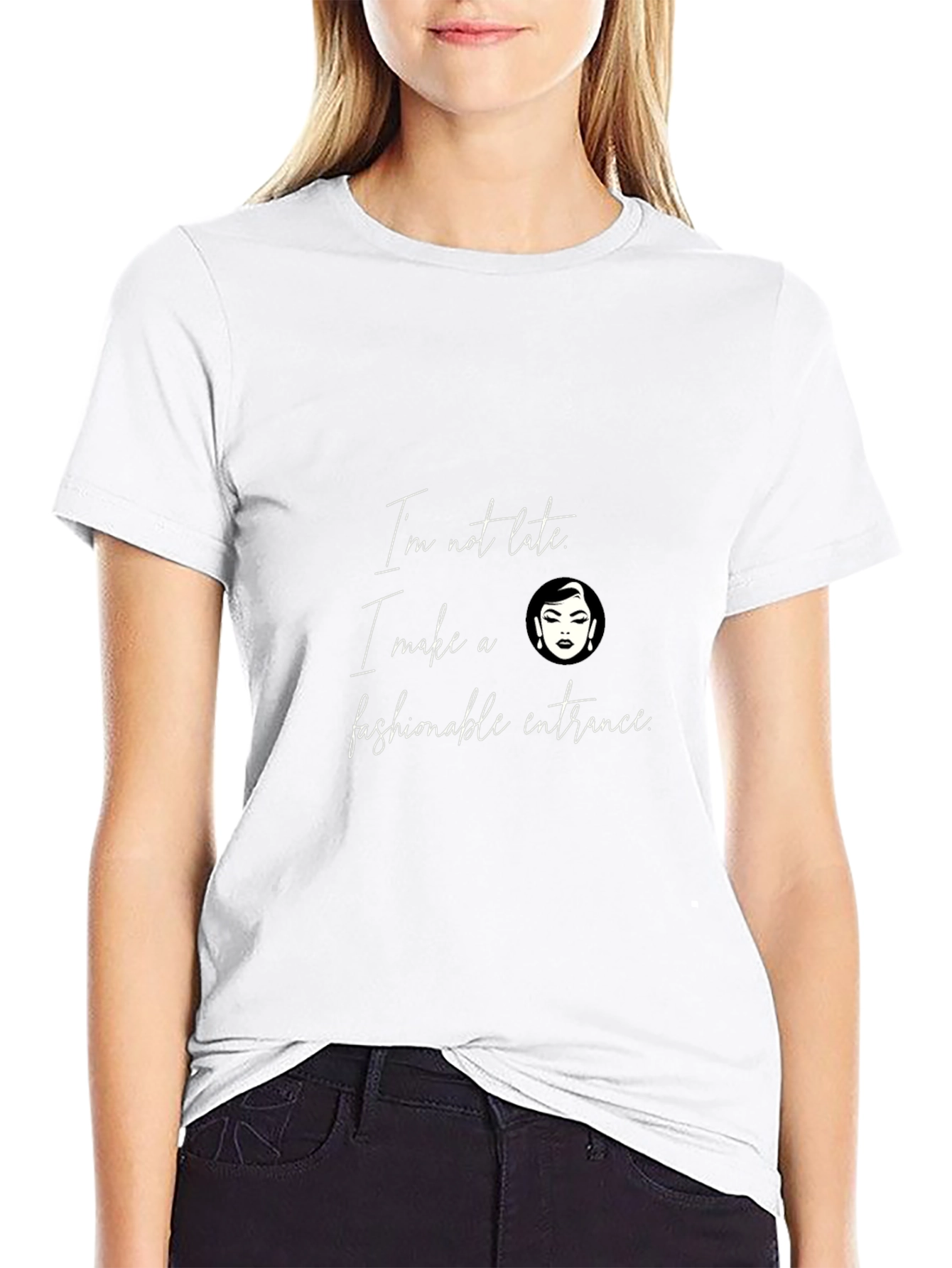 Fashionably Late Tee