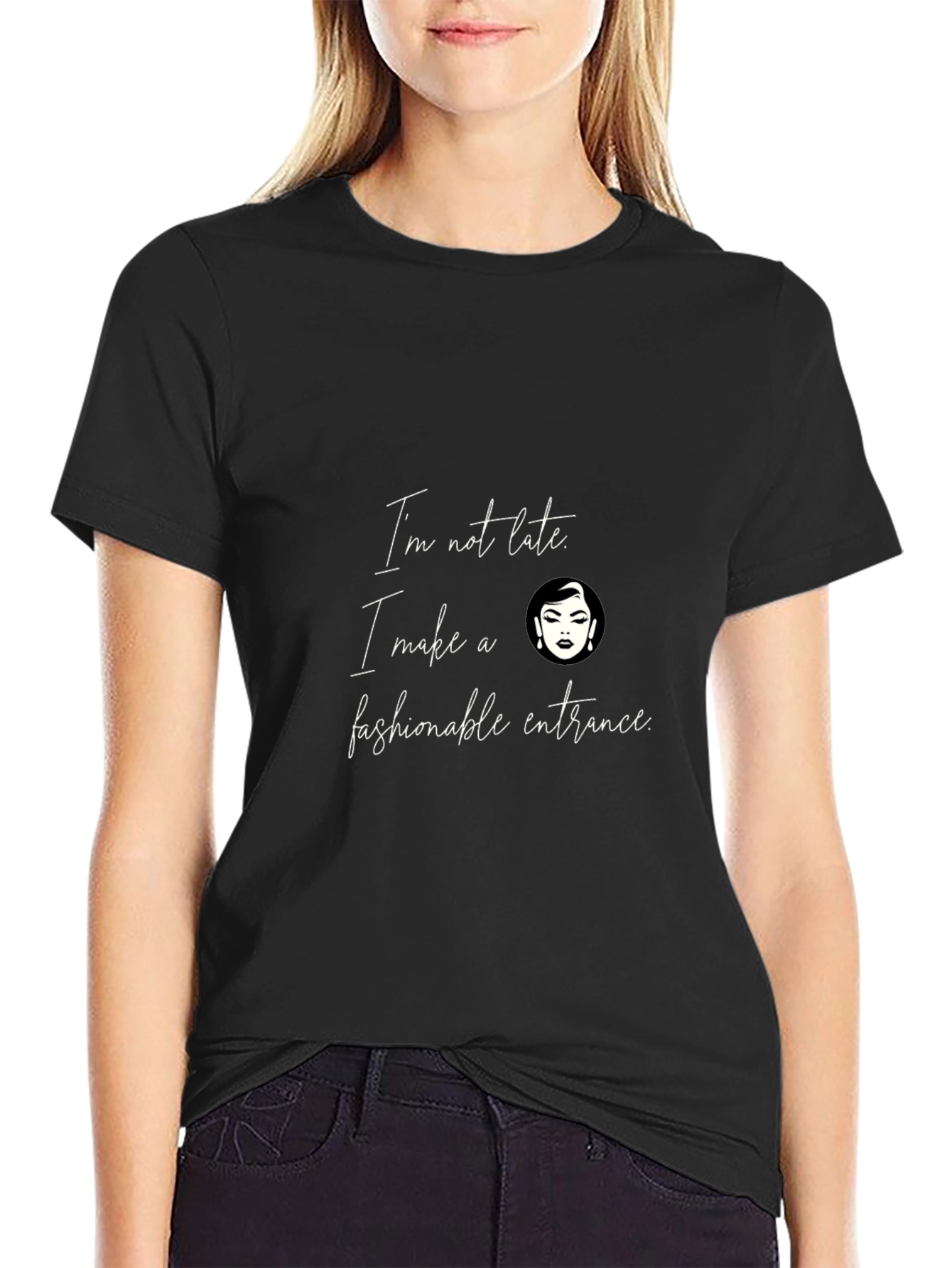 Fashionably Late Tee