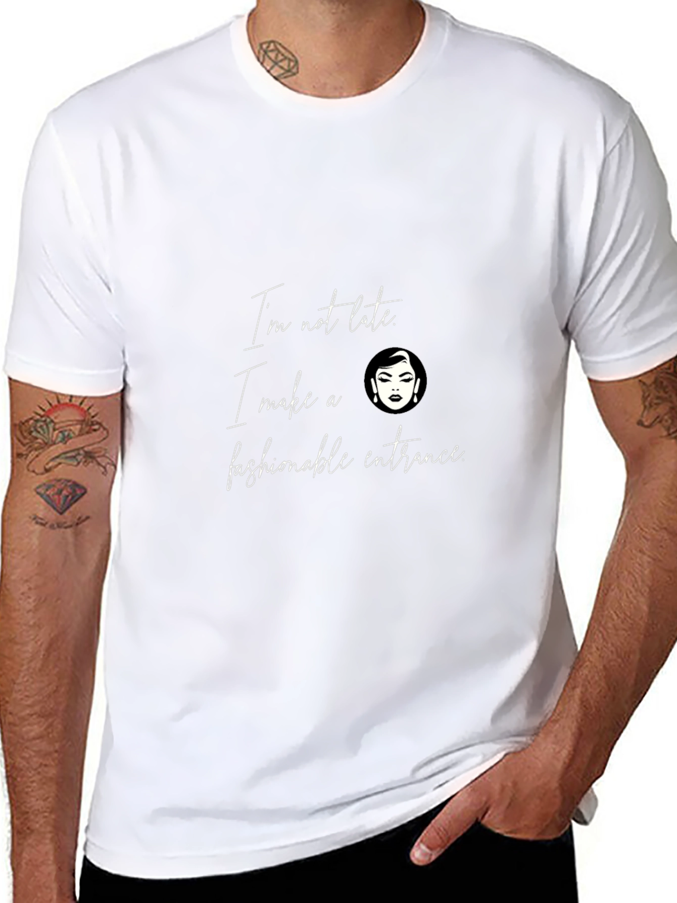 Fashionably Late Tee