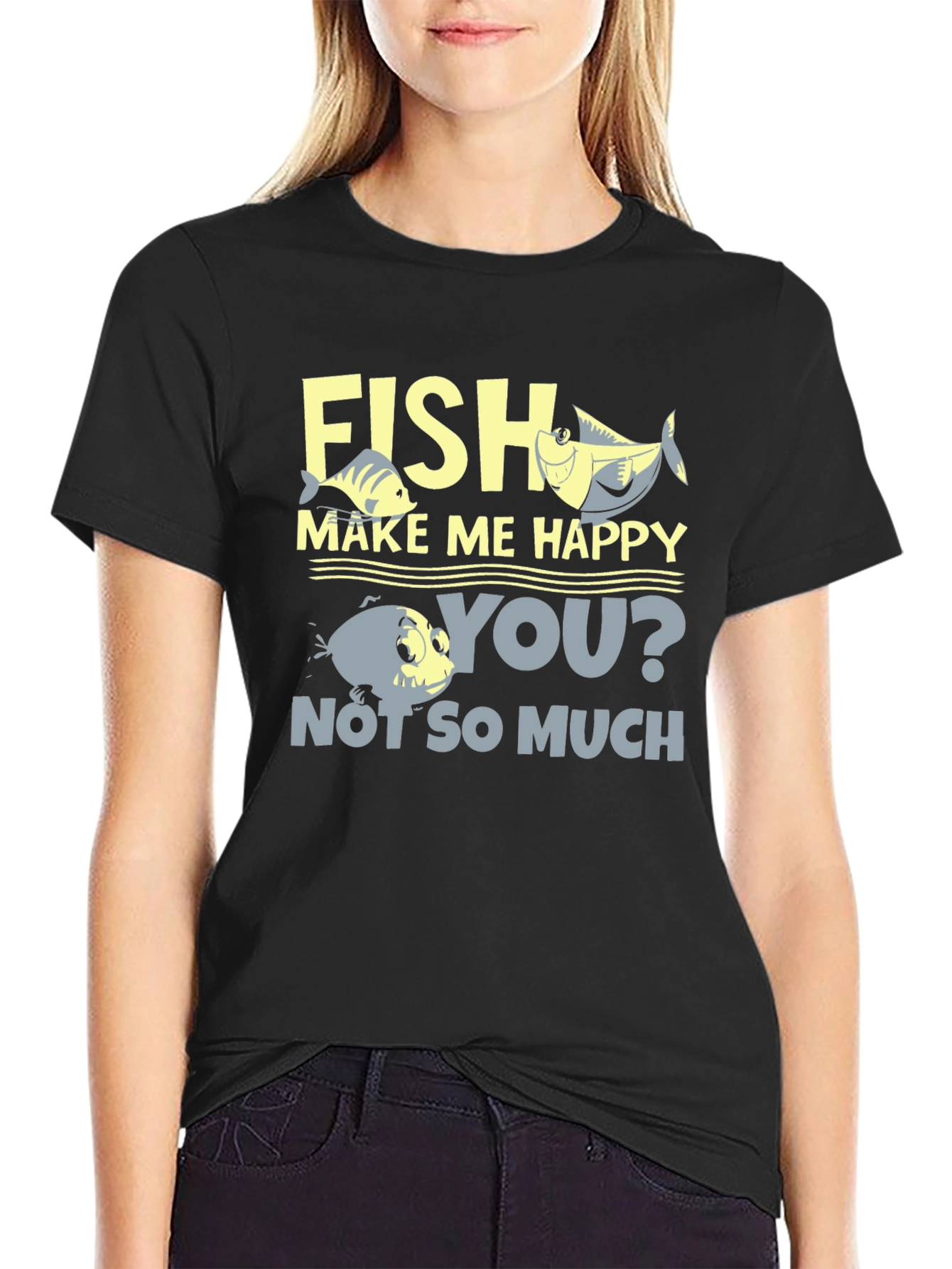 Fish Make Me Happy T-Shirt
