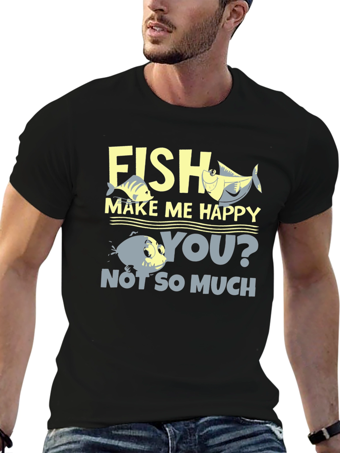 Fish Make Me Happy T-Shirt