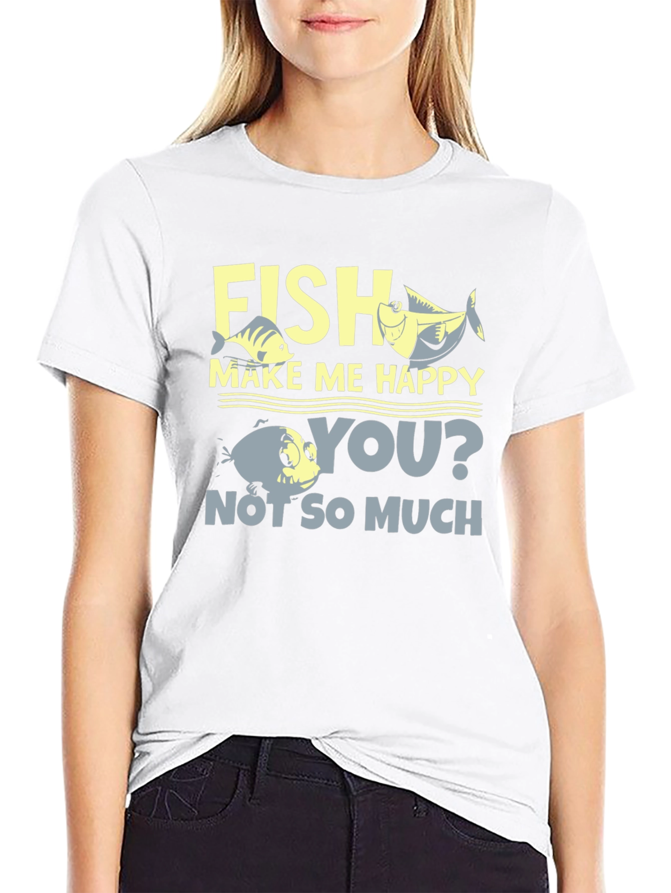 Fish Make Me Happy T-Shirt
