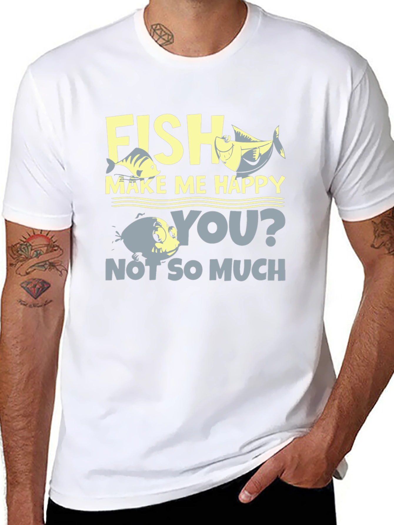 Fish Make Me Happy T-Shirt