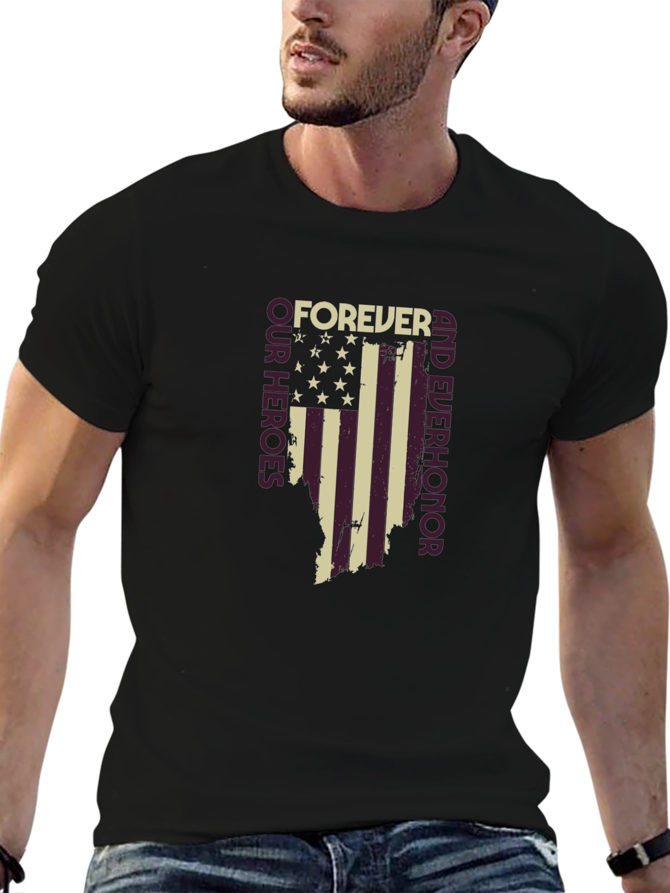 Forever Honor Heroes Graphic Tee