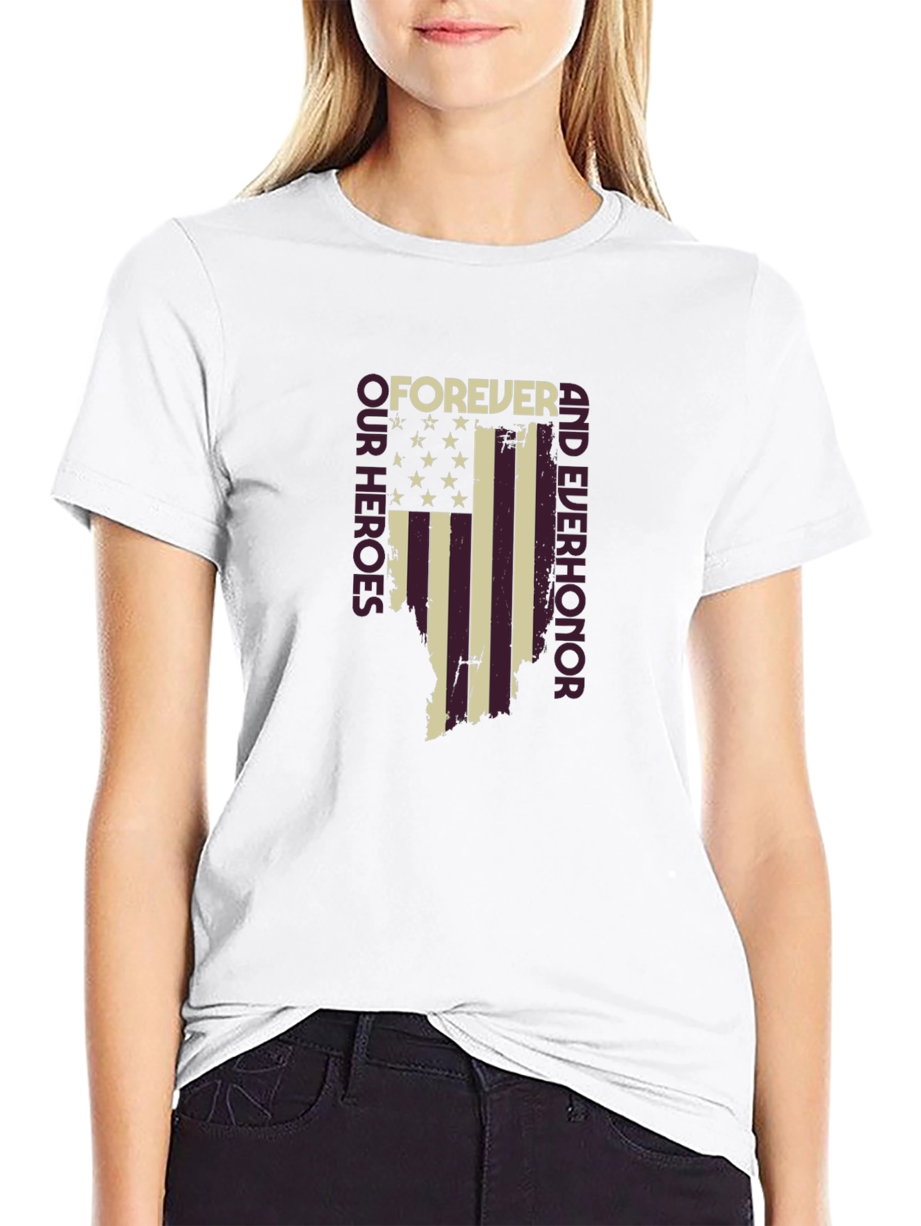 Forever Honor Heroes Graphic Tee