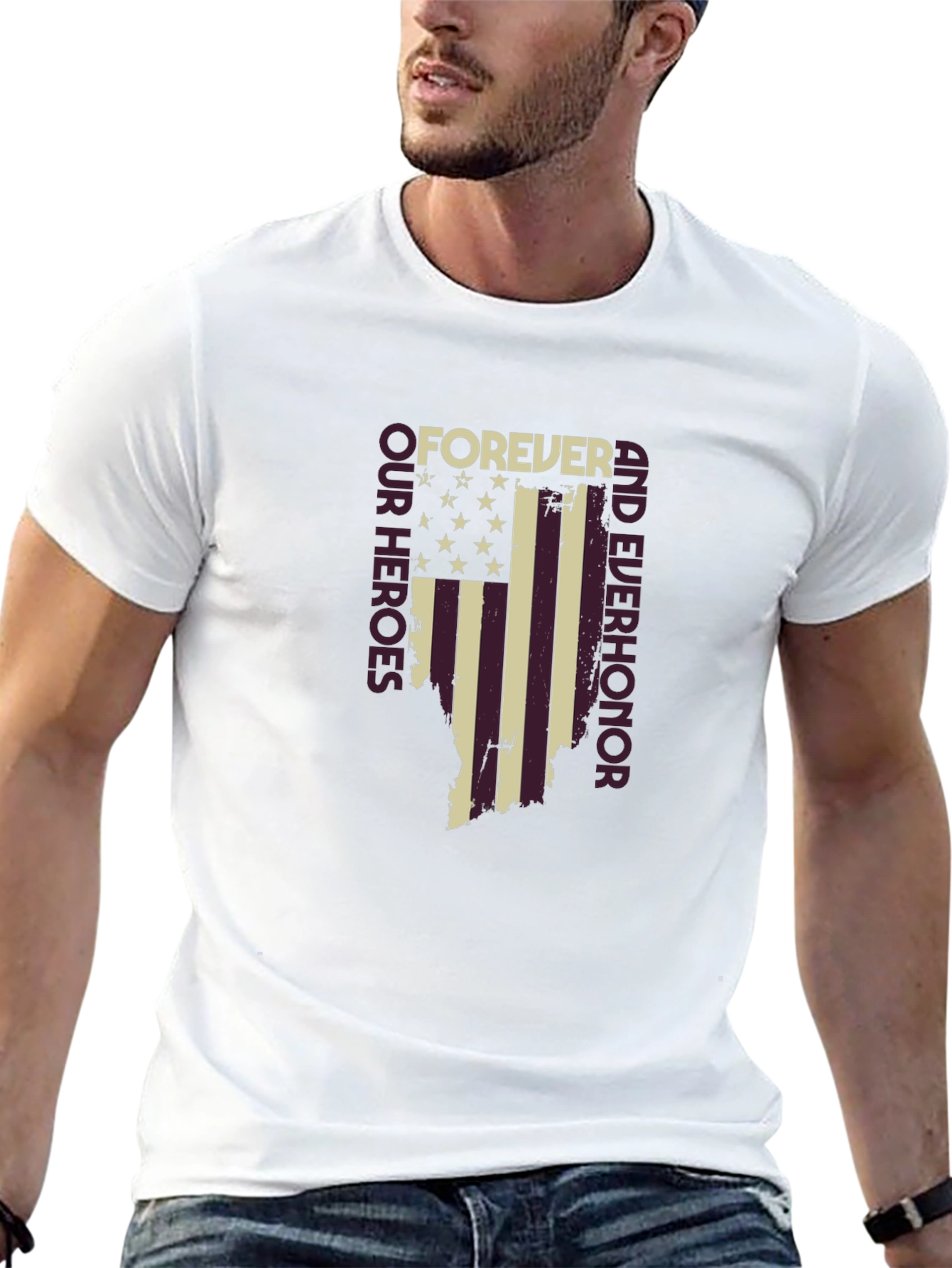 Forever Honor Heroes Graphic Tee